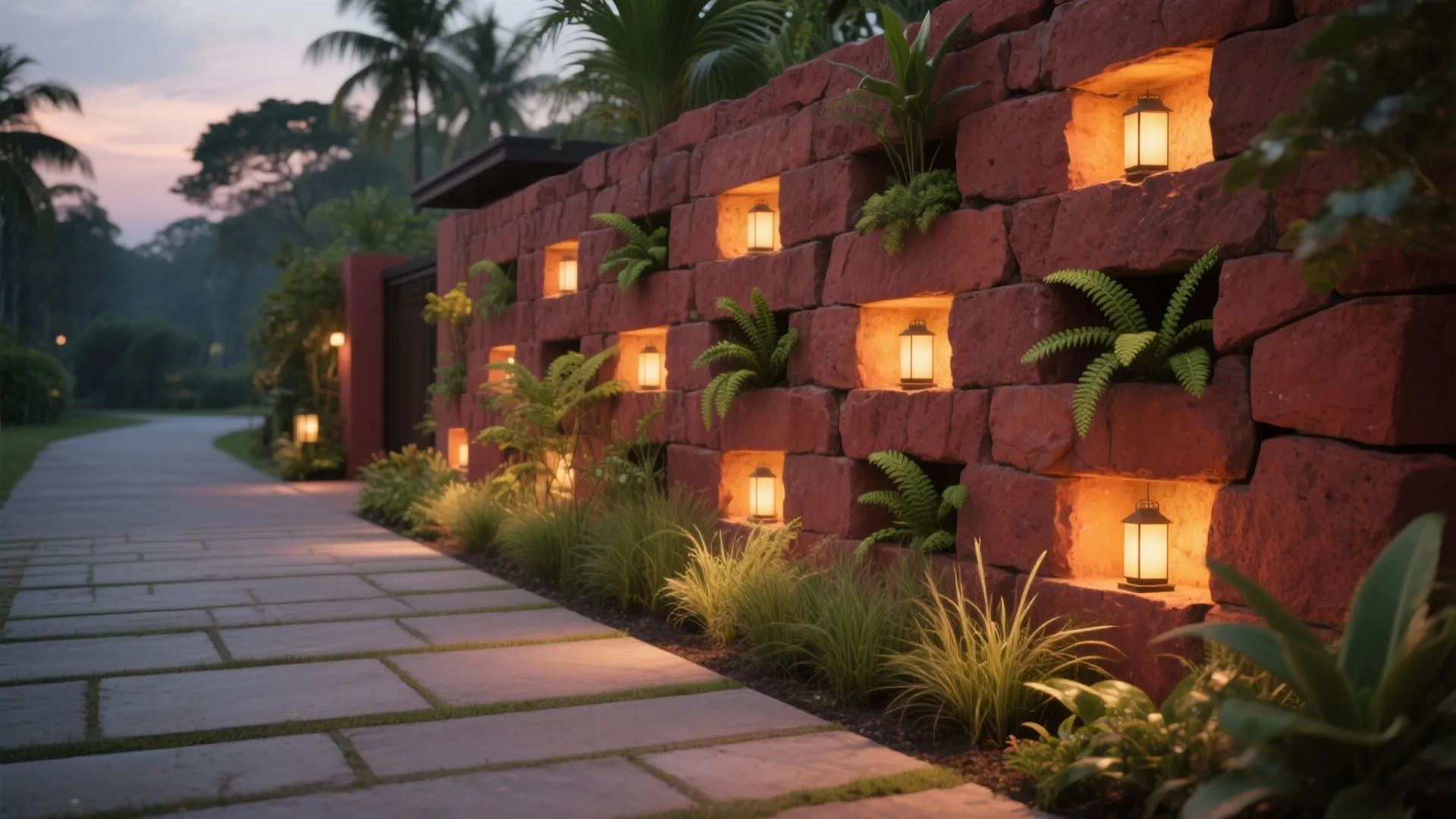 Green Niches in Laterite Modules