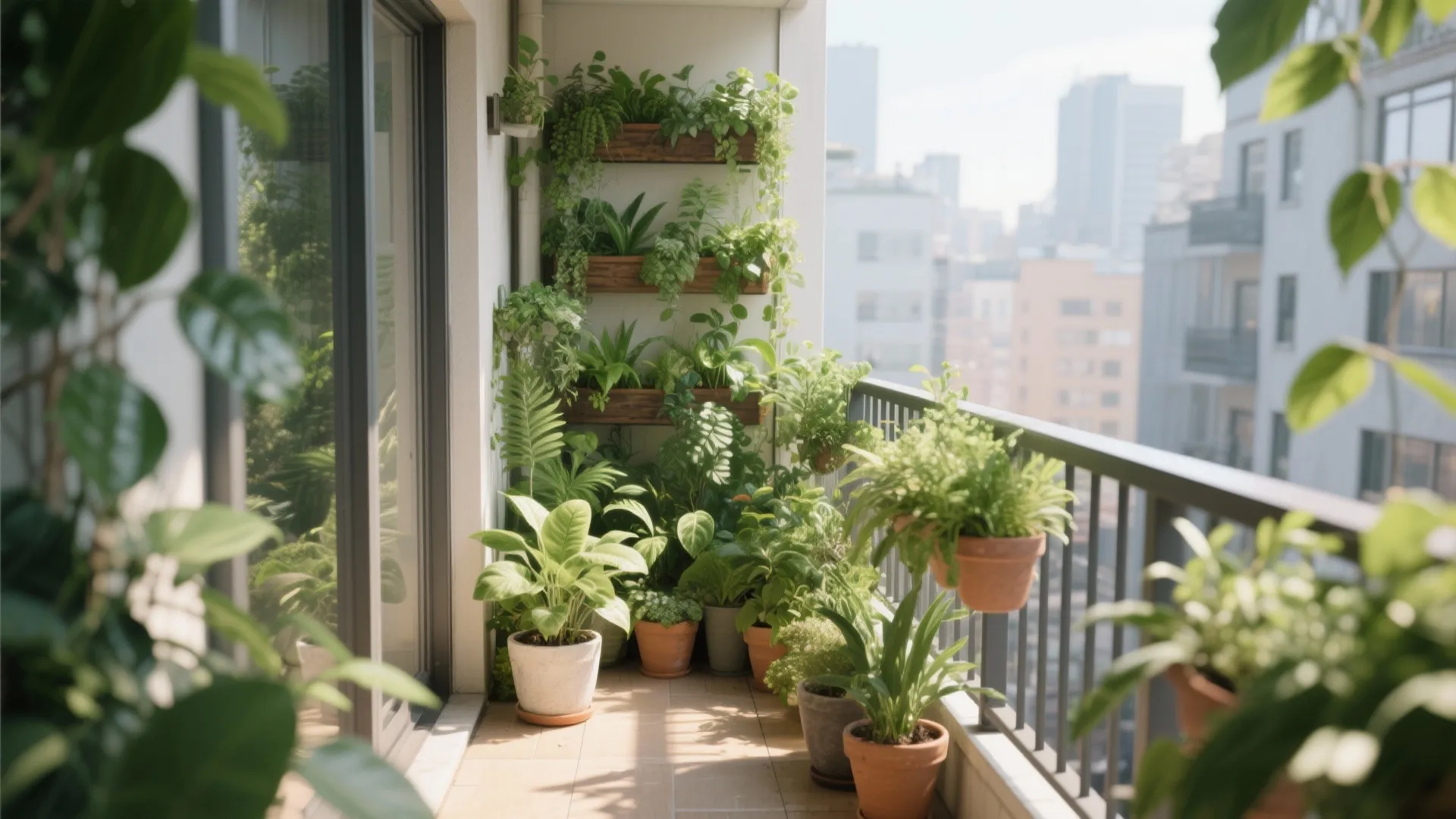 Green Oasis Balcony