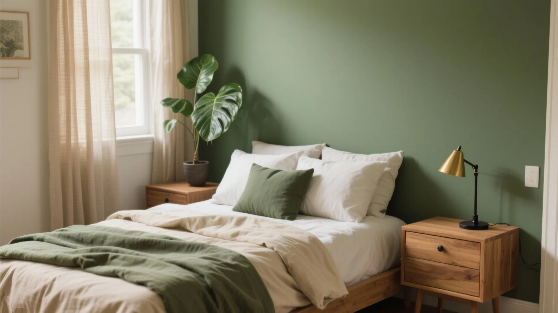5 Green Olive Bedroom Ideas: Creative small-space solutions and color plays to make a cozy green olive bedroom