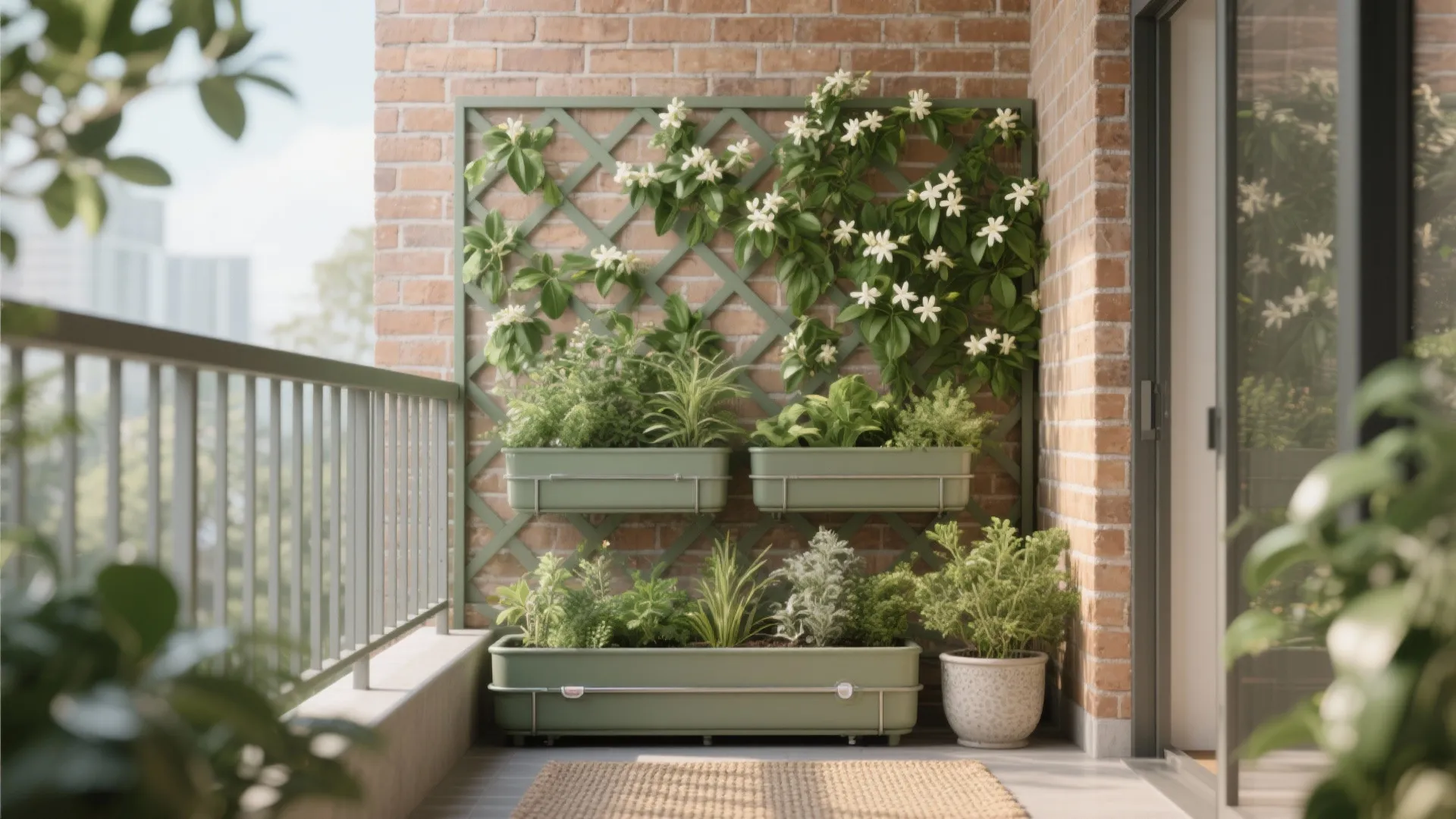 Vertical Greenery That Doubles as Privacy