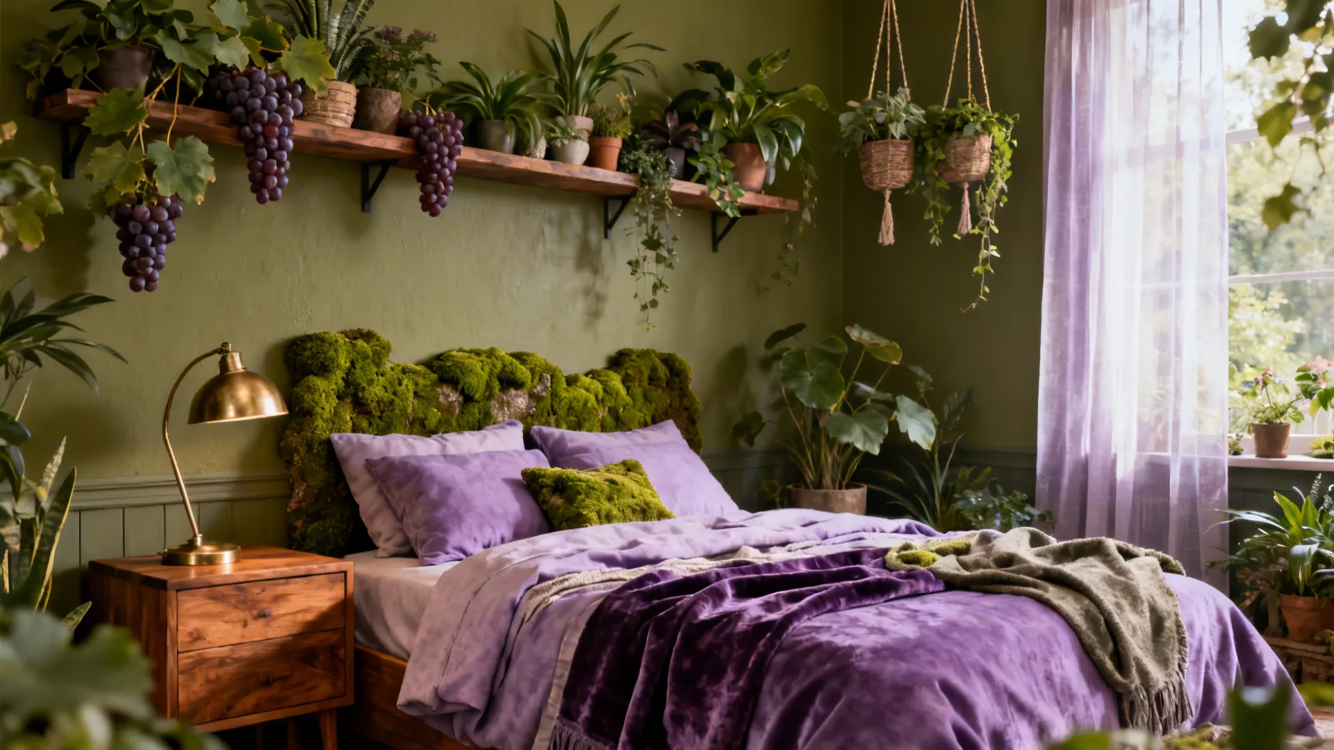 5 Green and Purple Bedroom Ideas