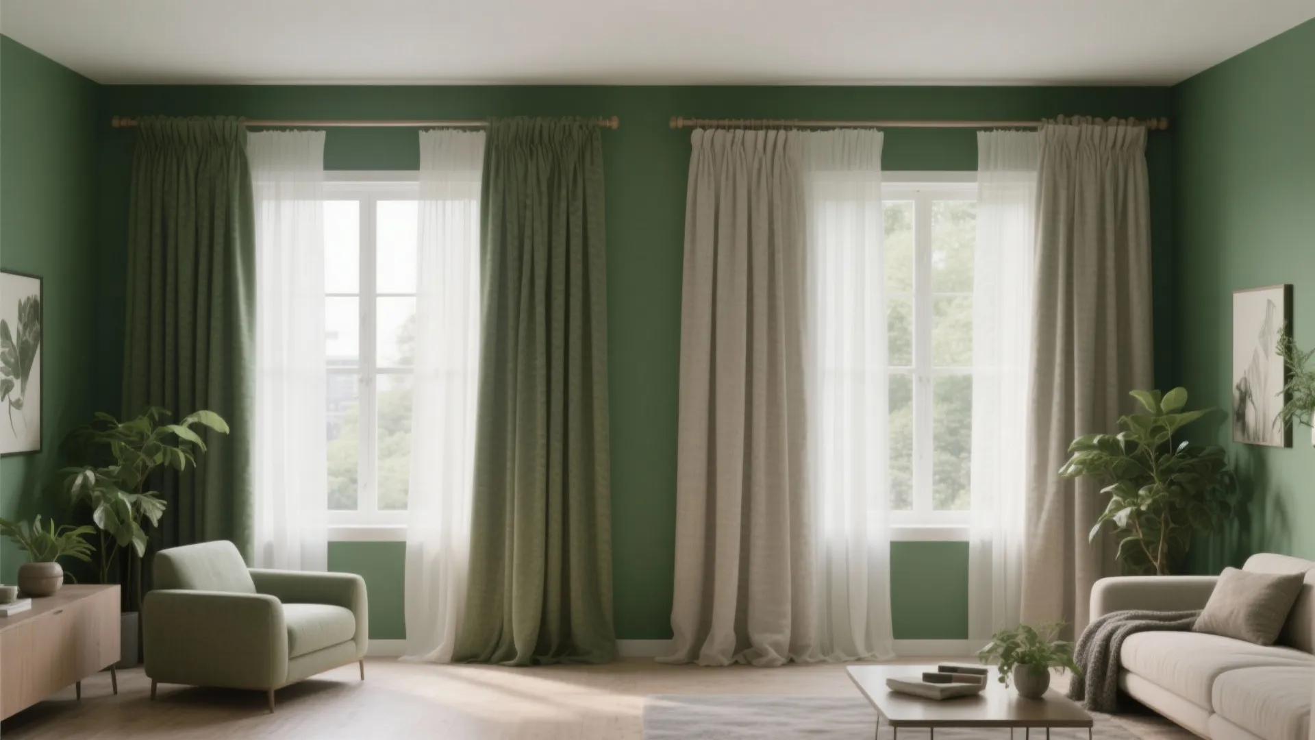 Curtains for a Green Room: Style and Function Tips: Fast-Track Guide to Choosing the Perfect Curtains for Green Walls