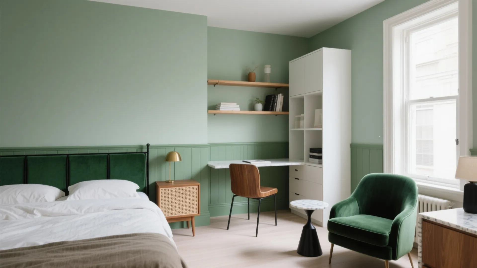 5 room colour green combination ideas I use: Design-proven green colour combinations for small rooms, with pros, cons, tips, and cases from my 10+ years as an interior designer