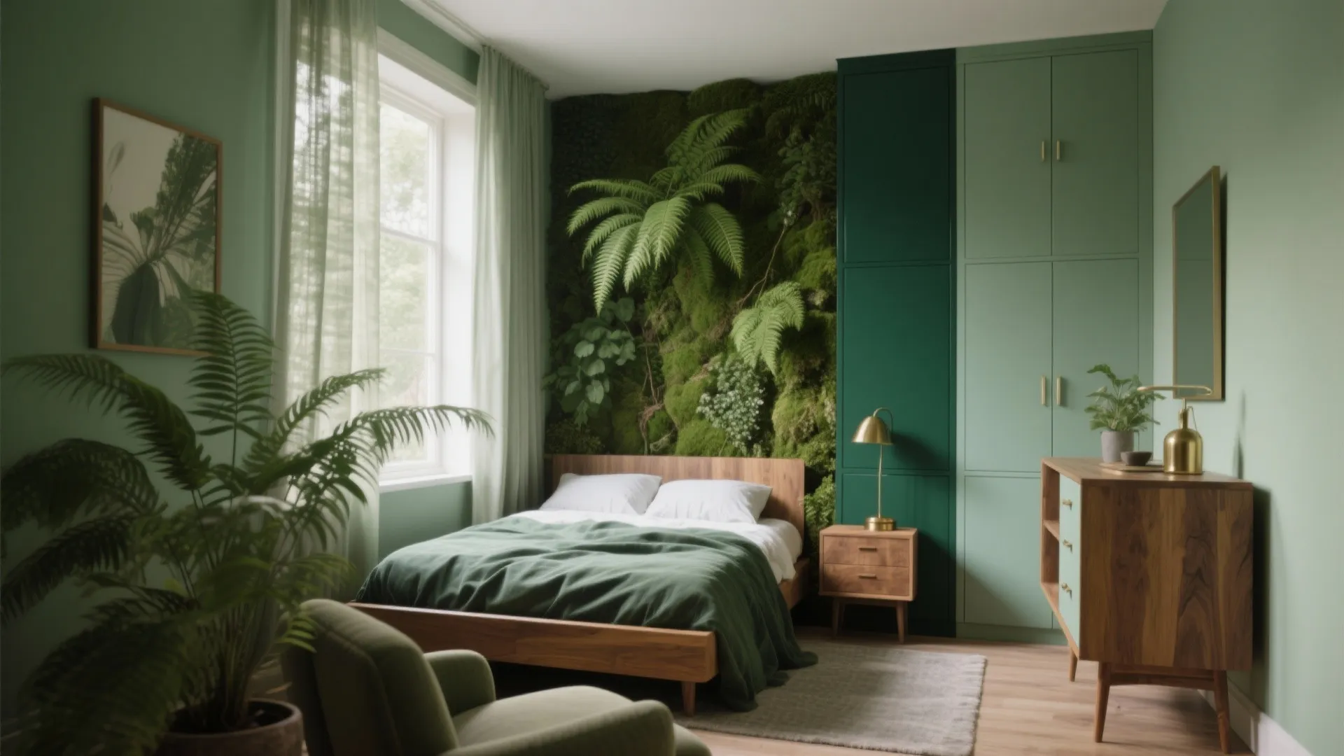 5 Green Interior House Paint Ideas: Practical green paint inspirations for small homes, from sage neutrals to bold emeralds