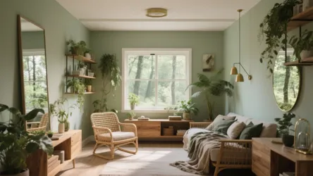 Green Paint Wall Colors — 5 Inspiring Ideas