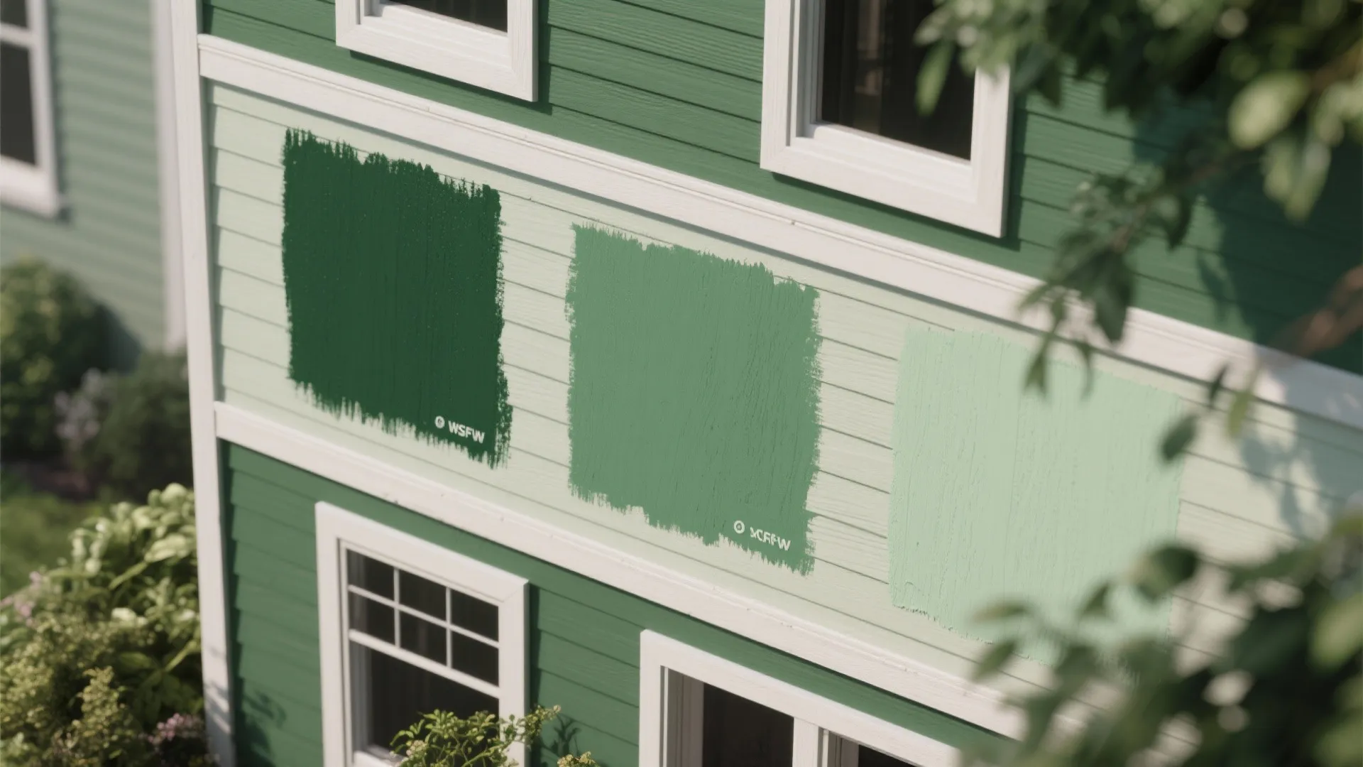 1. Choose a Green Family, Not a Single Shade