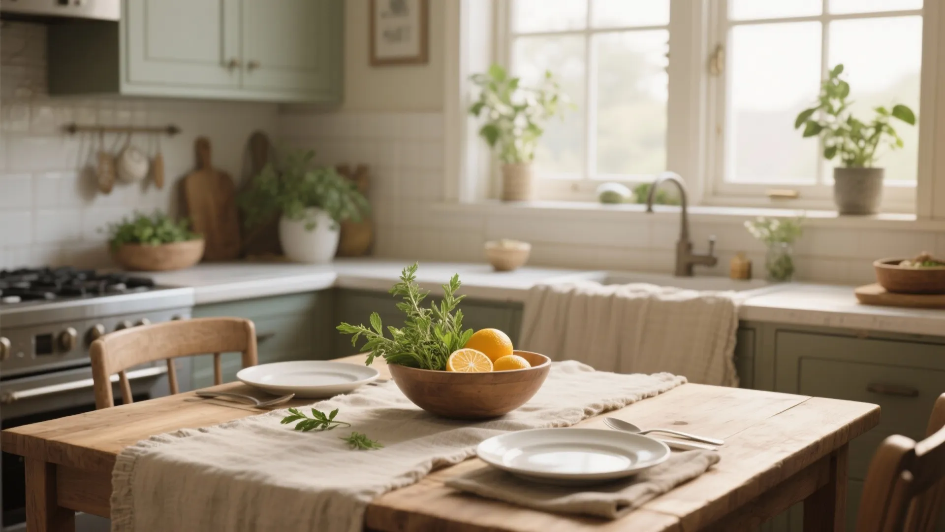 5. Greenery, Set Table Scenes, and Scent Cues