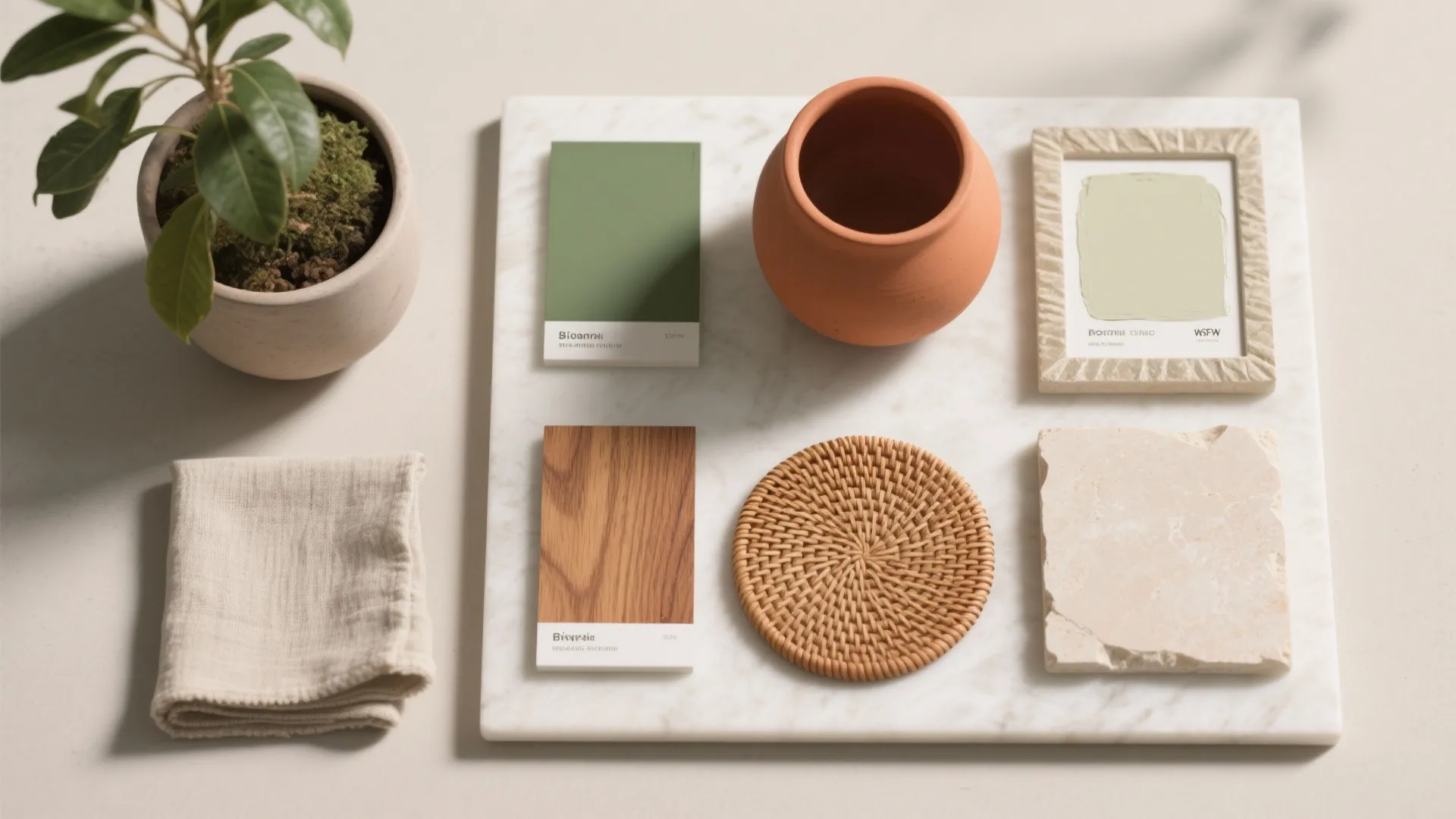 Nature-Inspired Greens and Terracotta