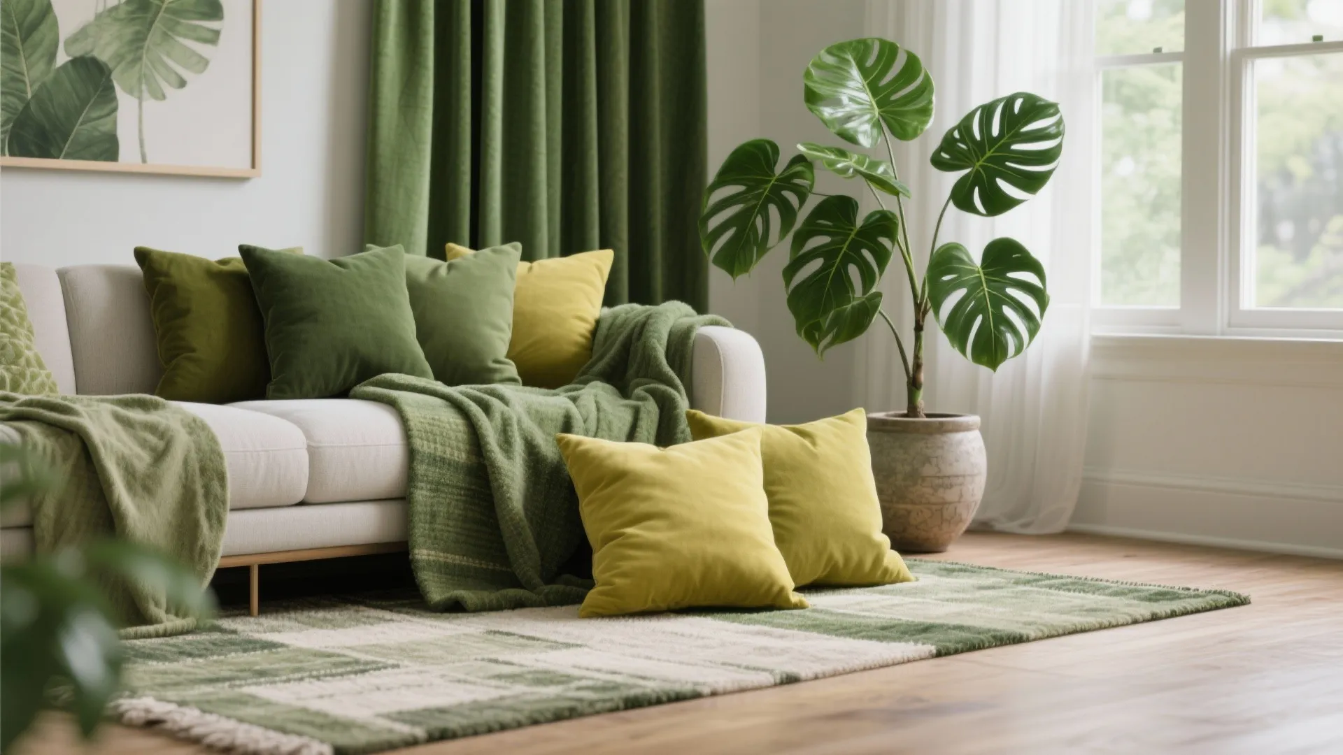 2. Layer Greens in Textiles and Plants