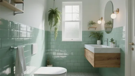 5 Green Tile Bathroom Ideas