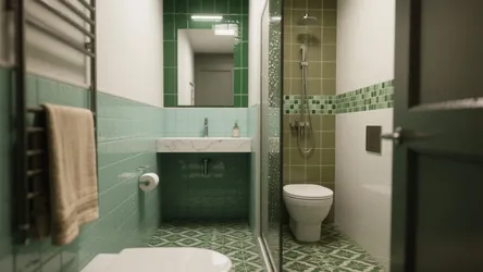 5 Green Bathroom Tile Ideas That Transform Small Baths