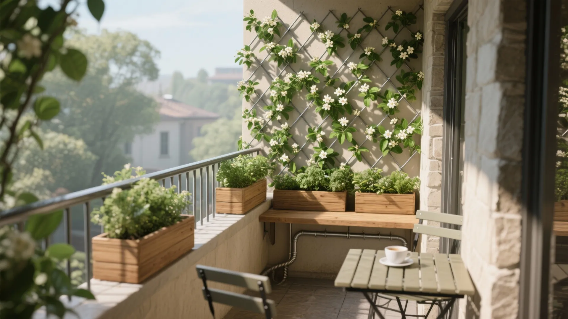 Green Screens: Trellises, Vines, and Planter Walls