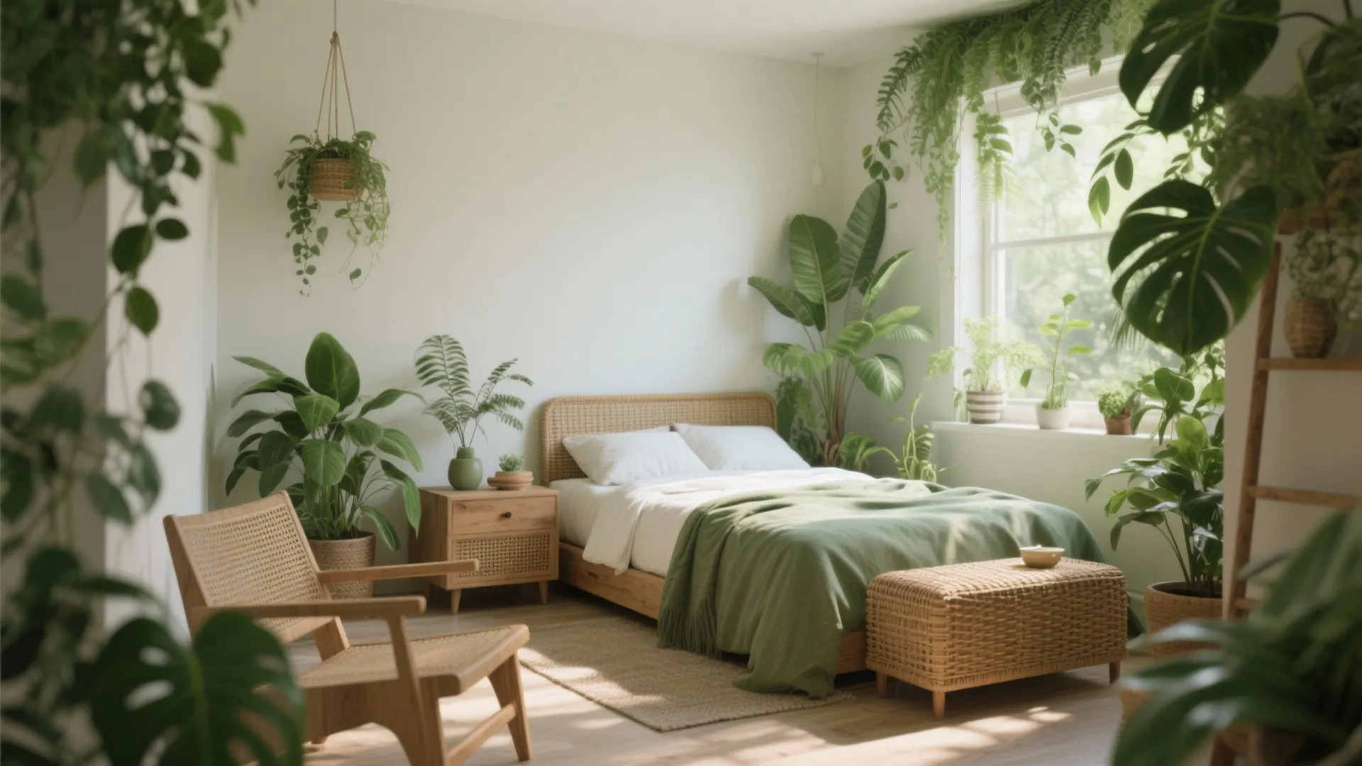 5. Off-White with Green Undertone for Nature Lovers