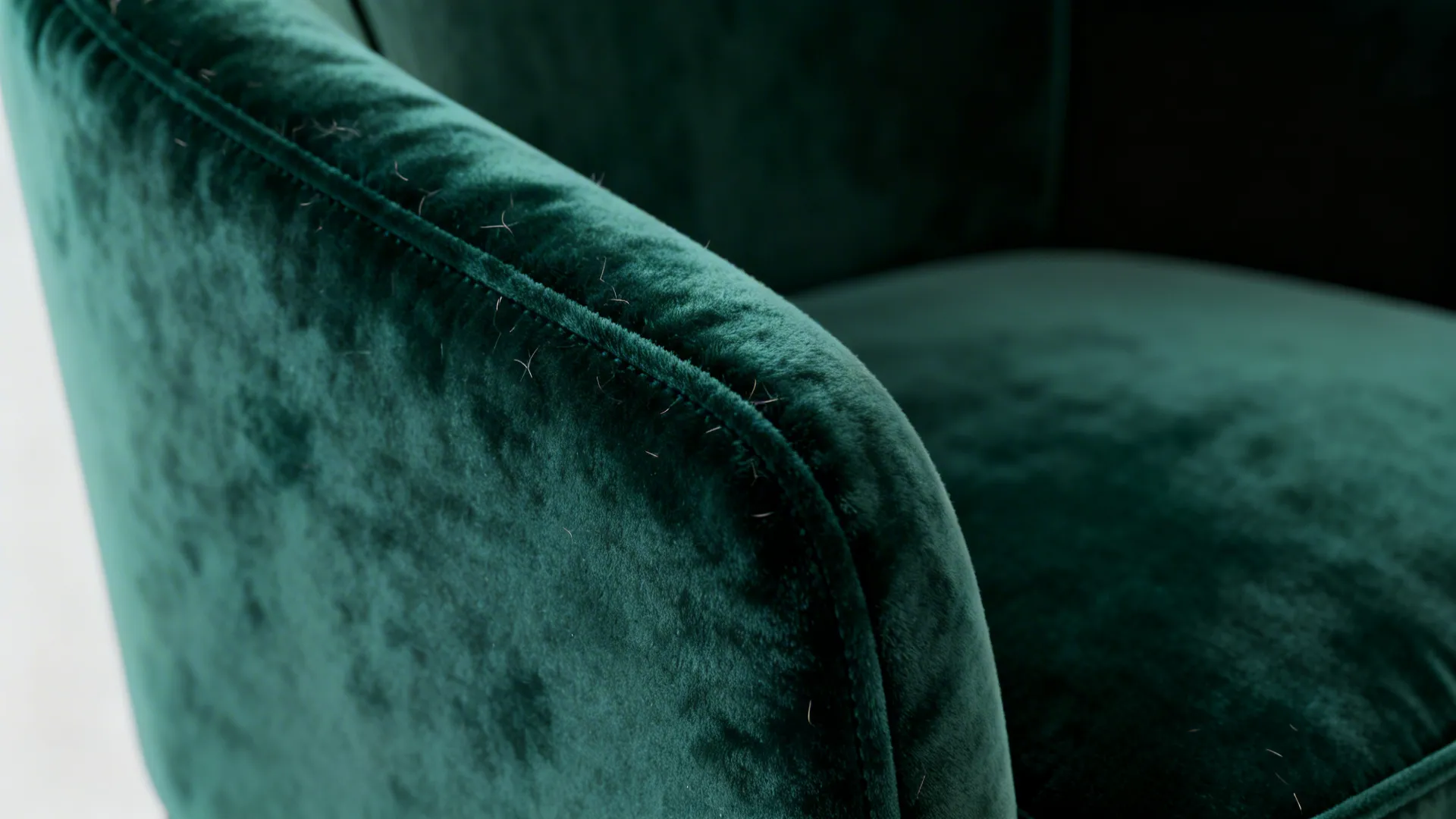 1. Anchor with a dark green statement piece