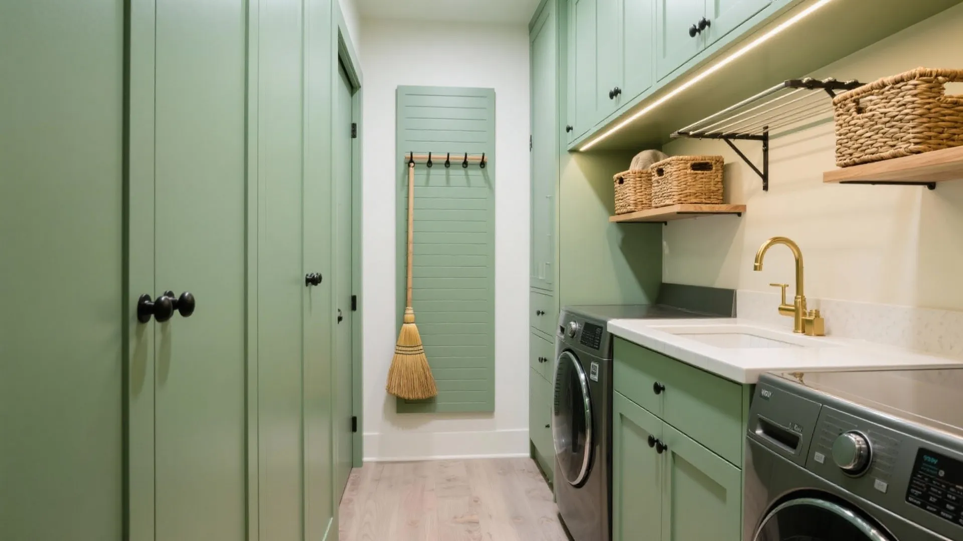 Idea 2: Vertical storage that doubles as style