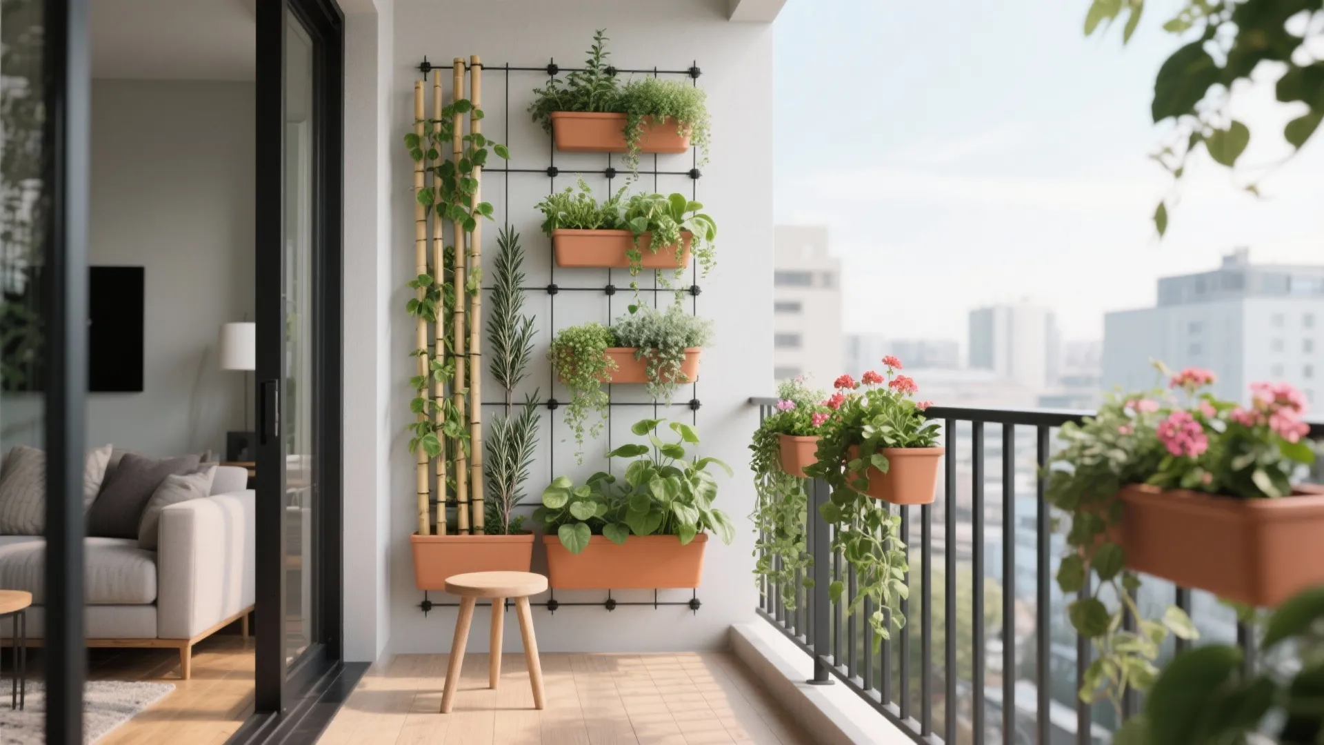 Vertical Greenery and Balcony Planting