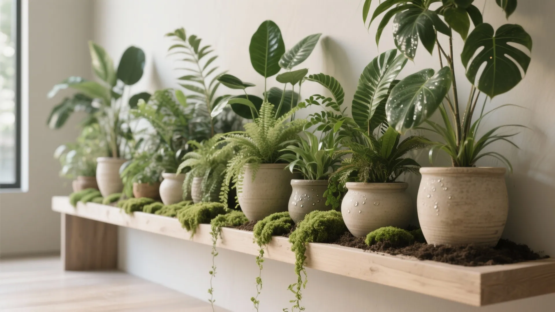 4. Green wall or plantscape