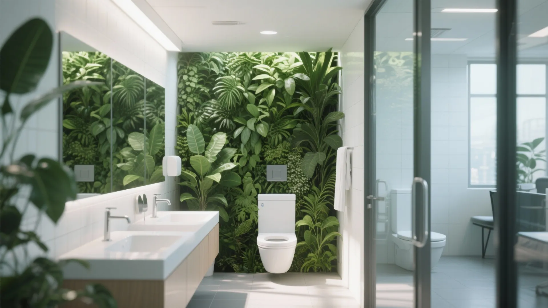 7. Vertical Greenery for Freshness