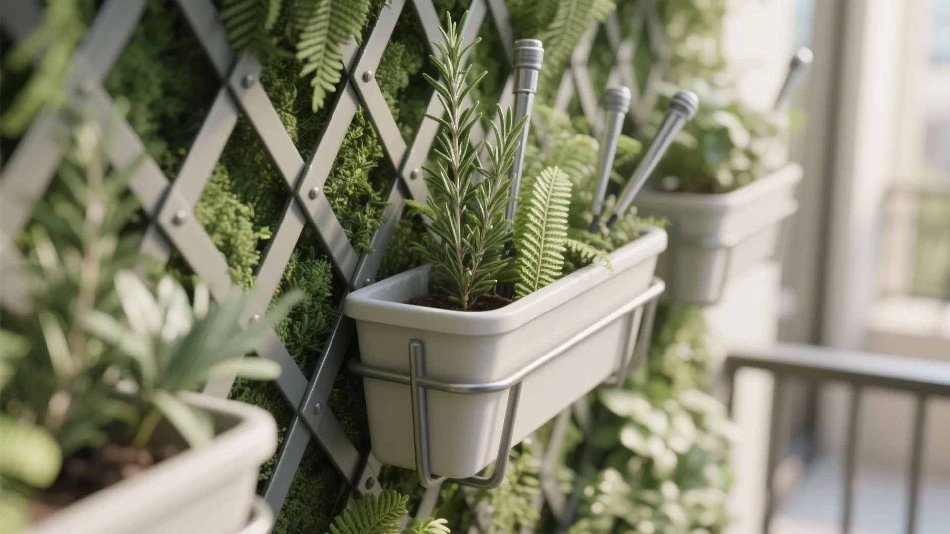 Minimalist Vertical Green Wall