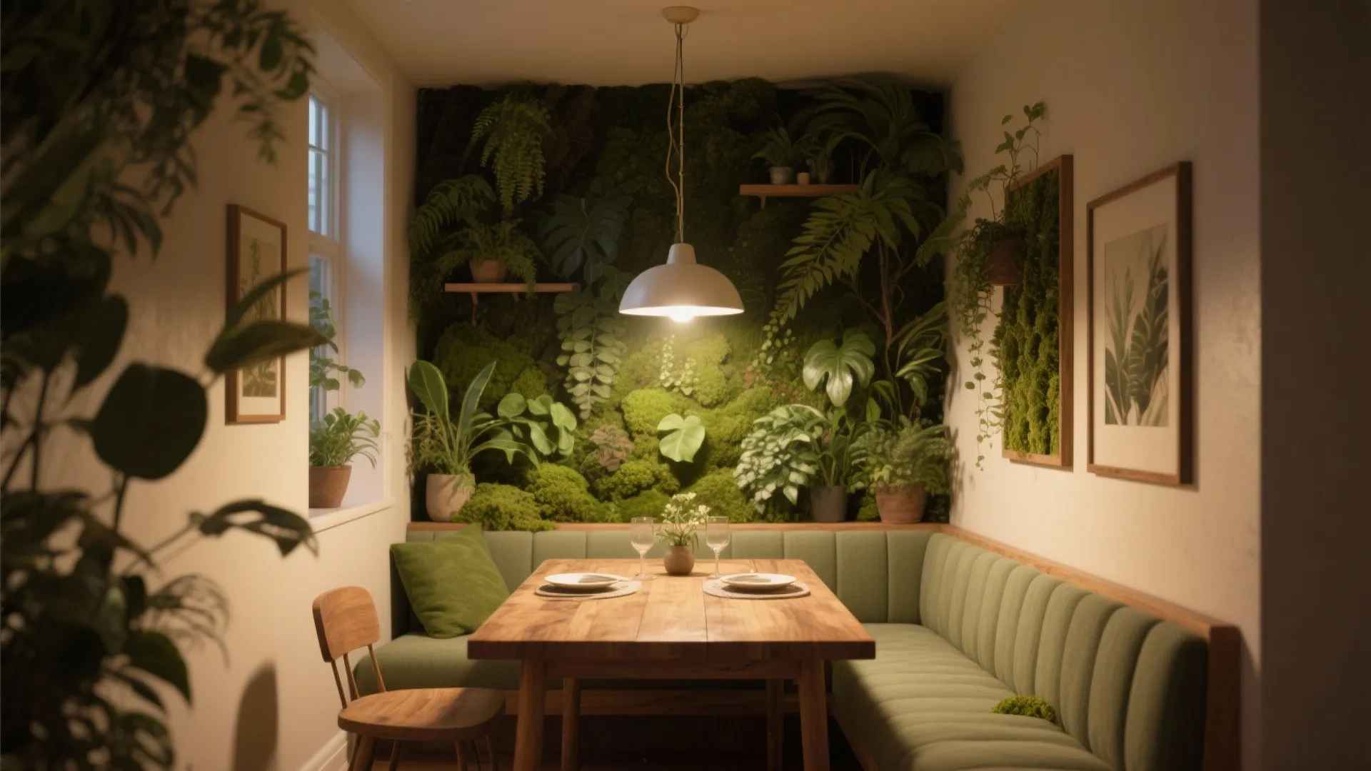 5 Green Wall Dining Room Ideas: Small-space green wall dining room inspirations from a senior interior designer