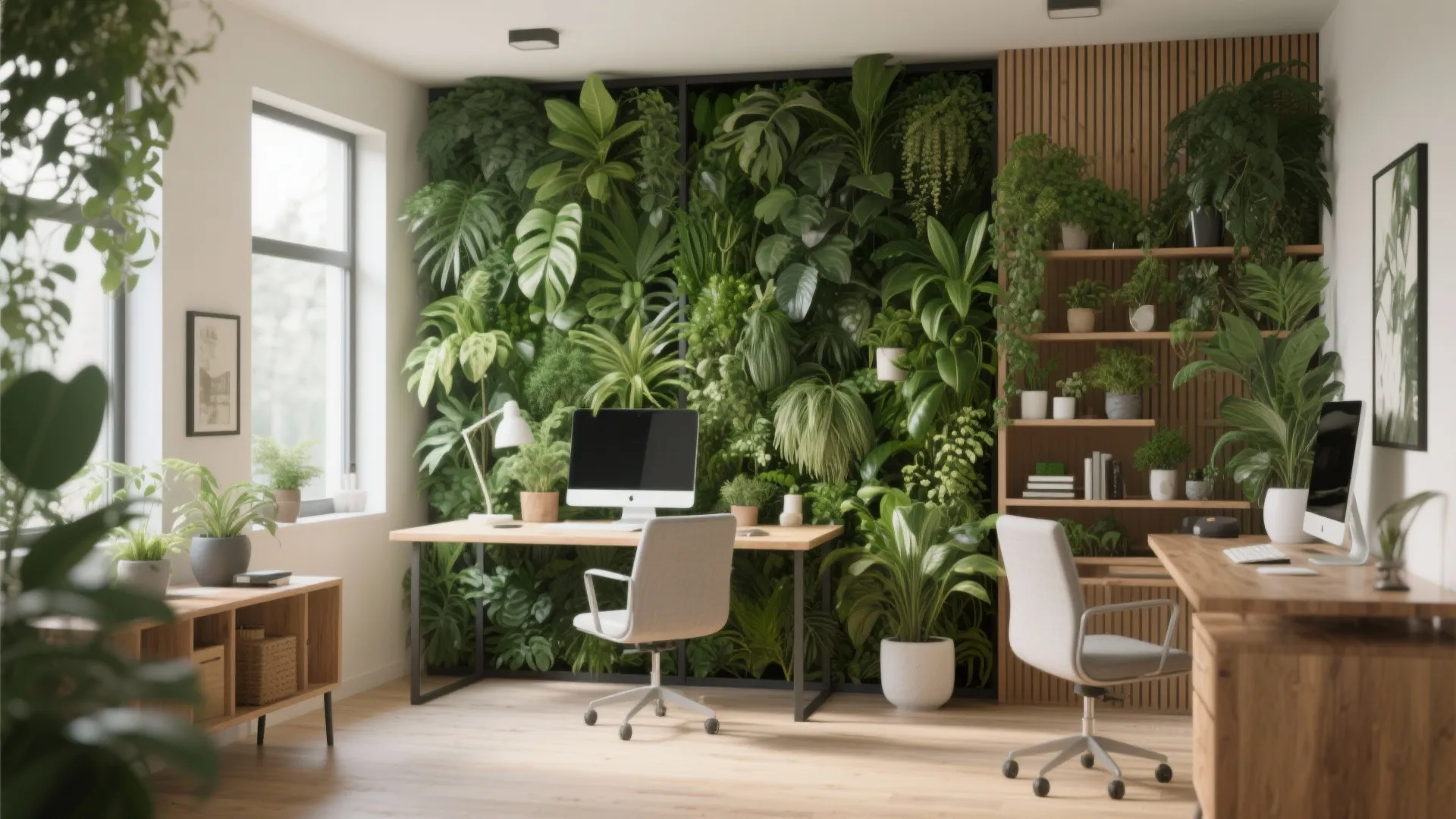 Green Wall Divider