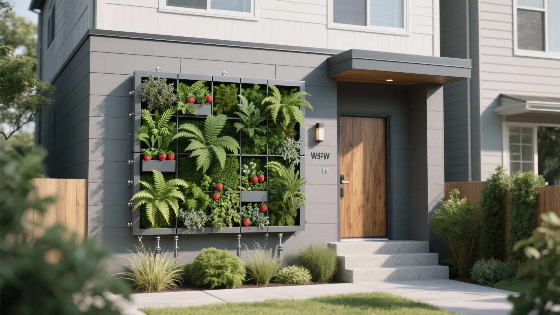 Vertical Green Wall: Planting That Cools and Calms