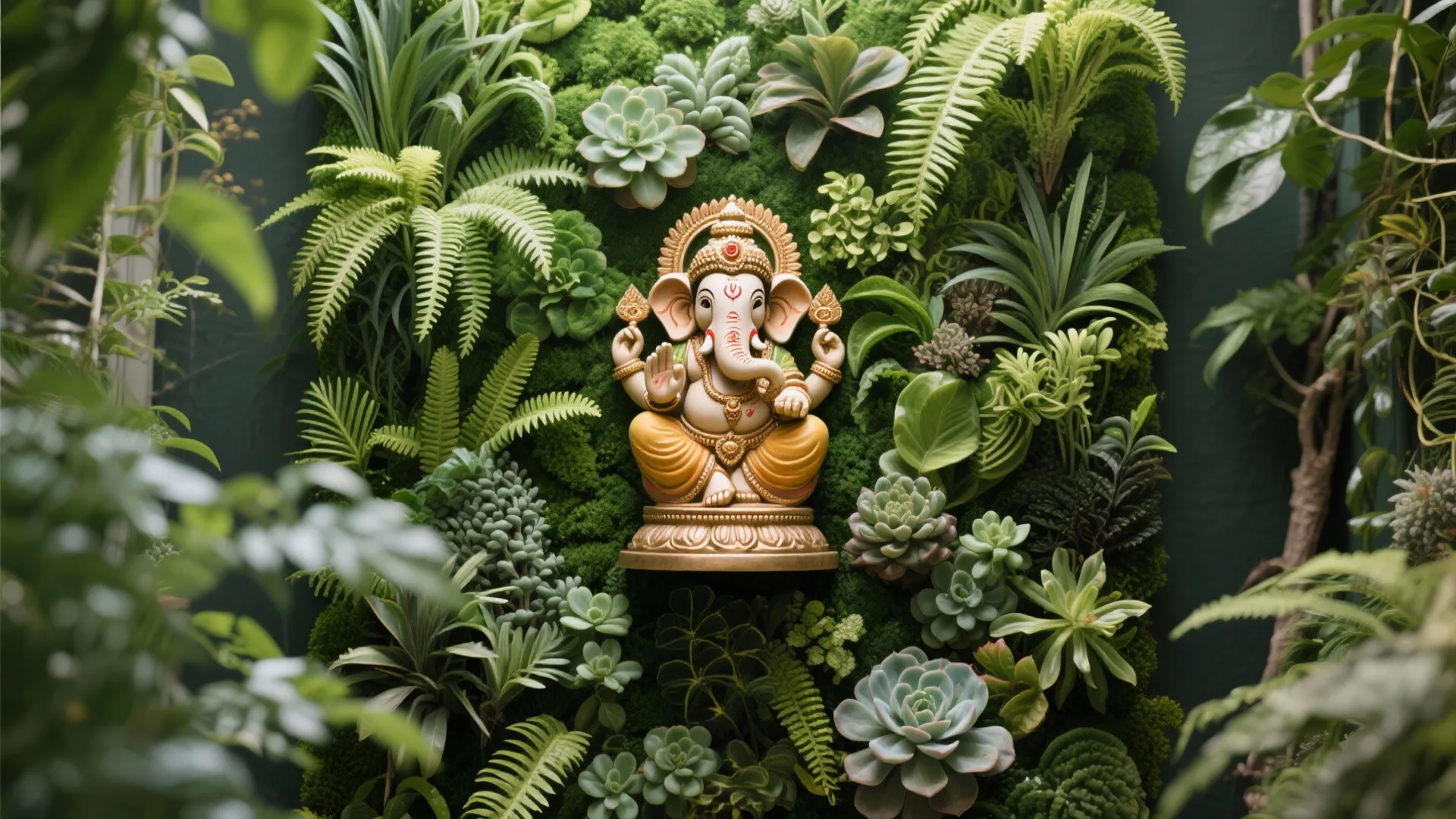 Nature-Inspired Green Wall