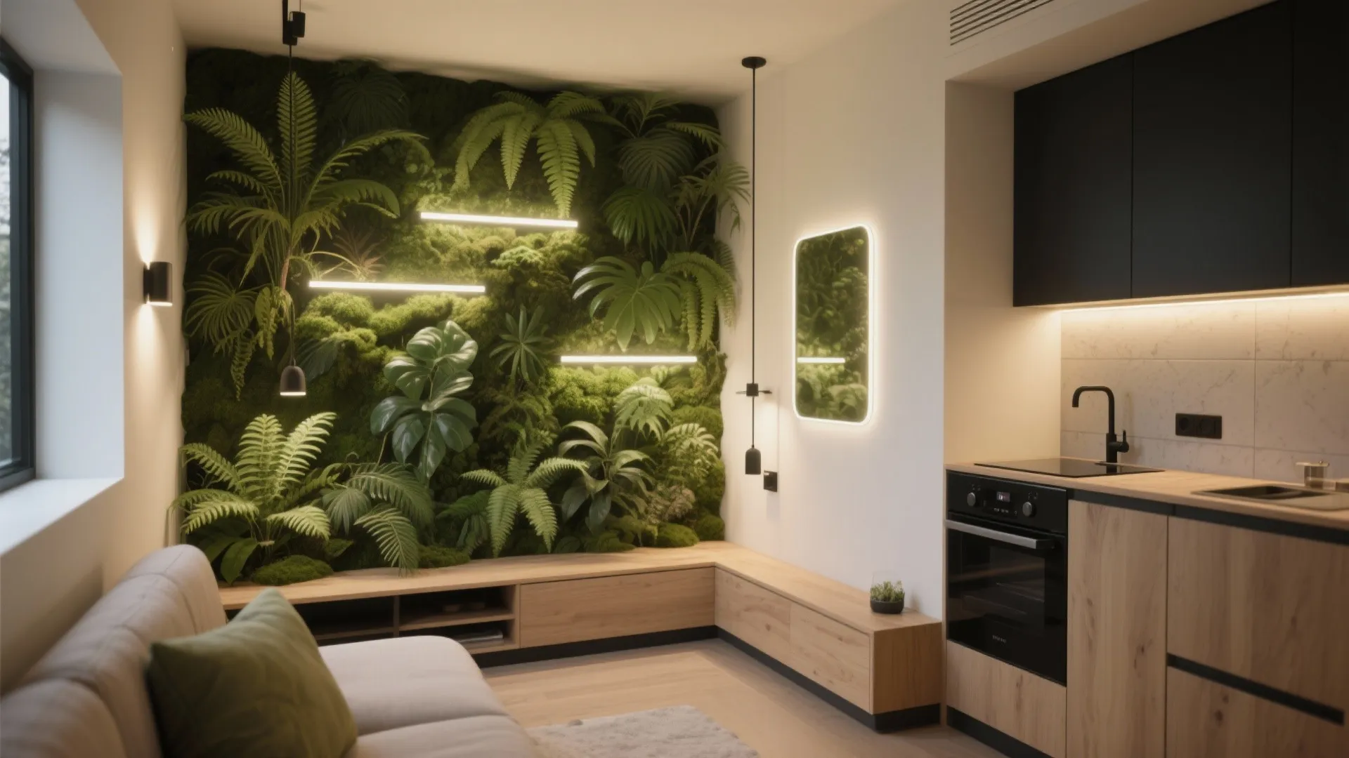 Green Wall Lighting: 5 Smart Ideas for Small Spaces: I’m a senior interior designer sharing 5 data-backed, lived-in ideas to elevate green wall lighting in compact homes