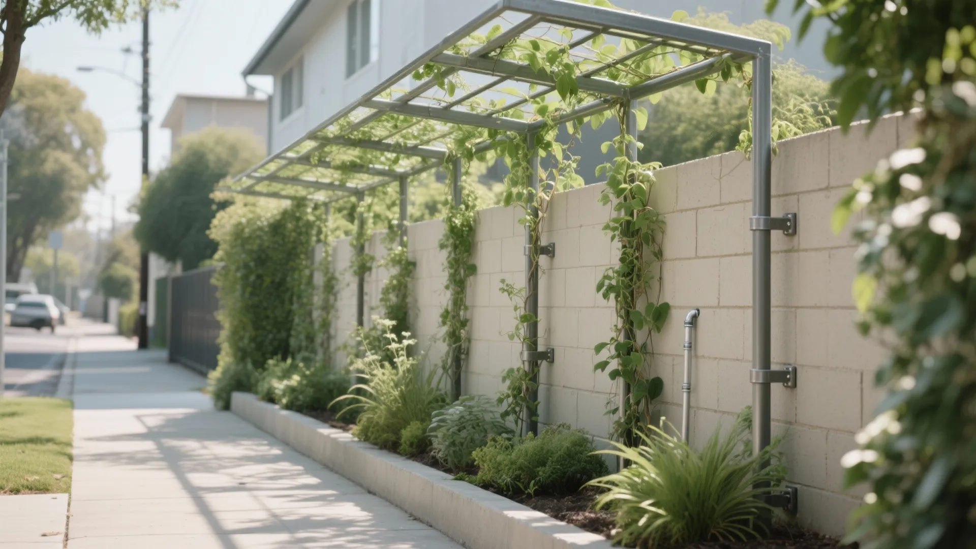 Living Green Walls and Climbers