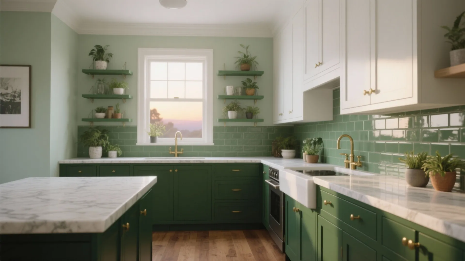 Green and White Kitchen Ideas: 5 Fresh Designs: Practical, stylish green and white kitchen ideas from a pro designer
