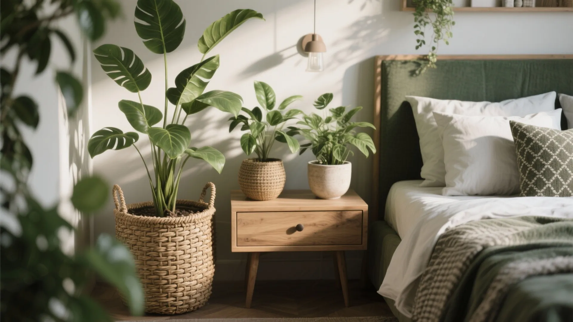 4. Greenery and Natural Accents