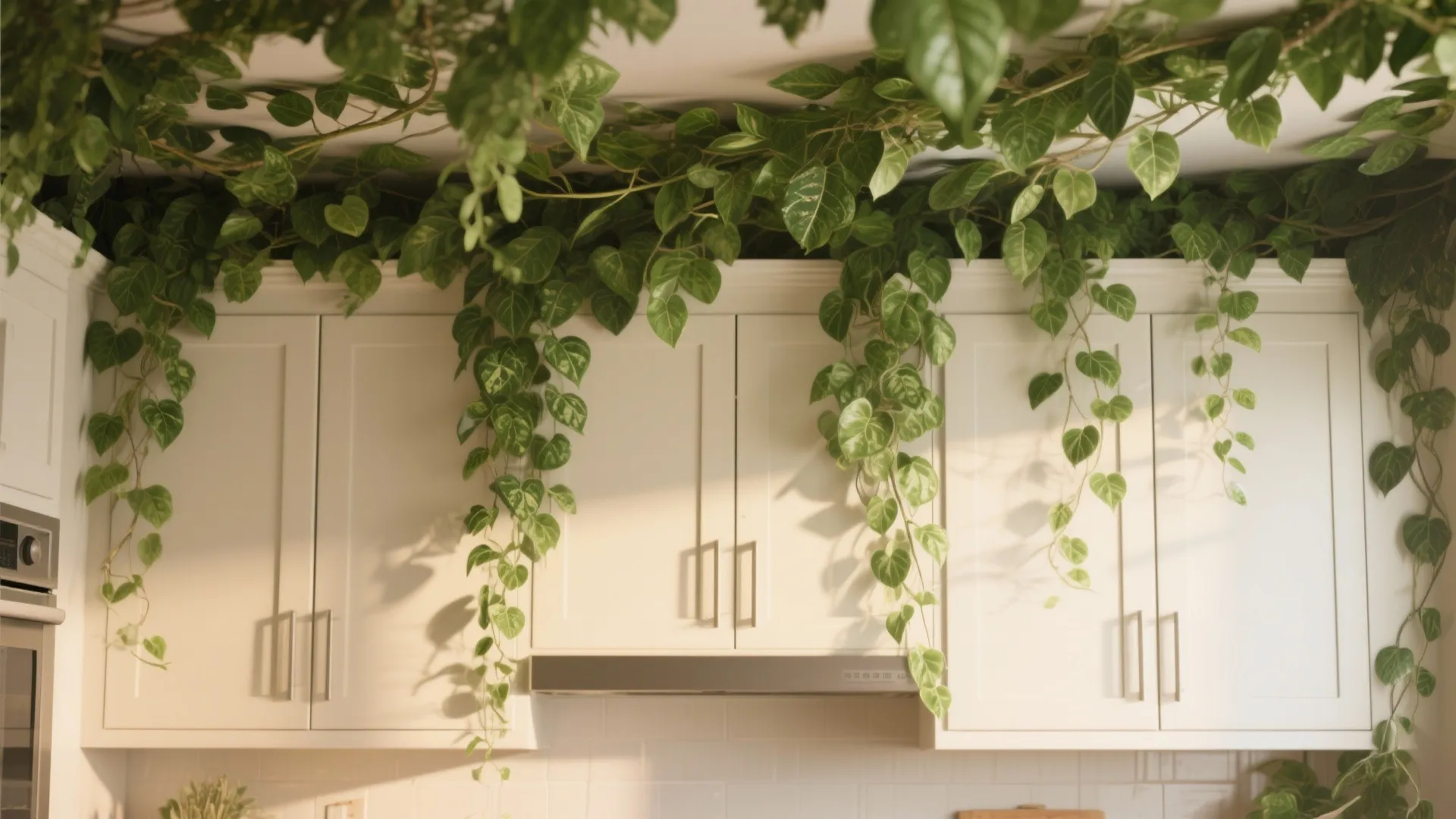 1. Greenery That Touches the Ceiling