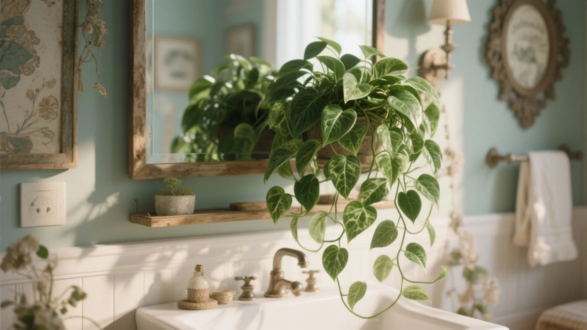 Tip 5: Greenery in Unlikely Spots