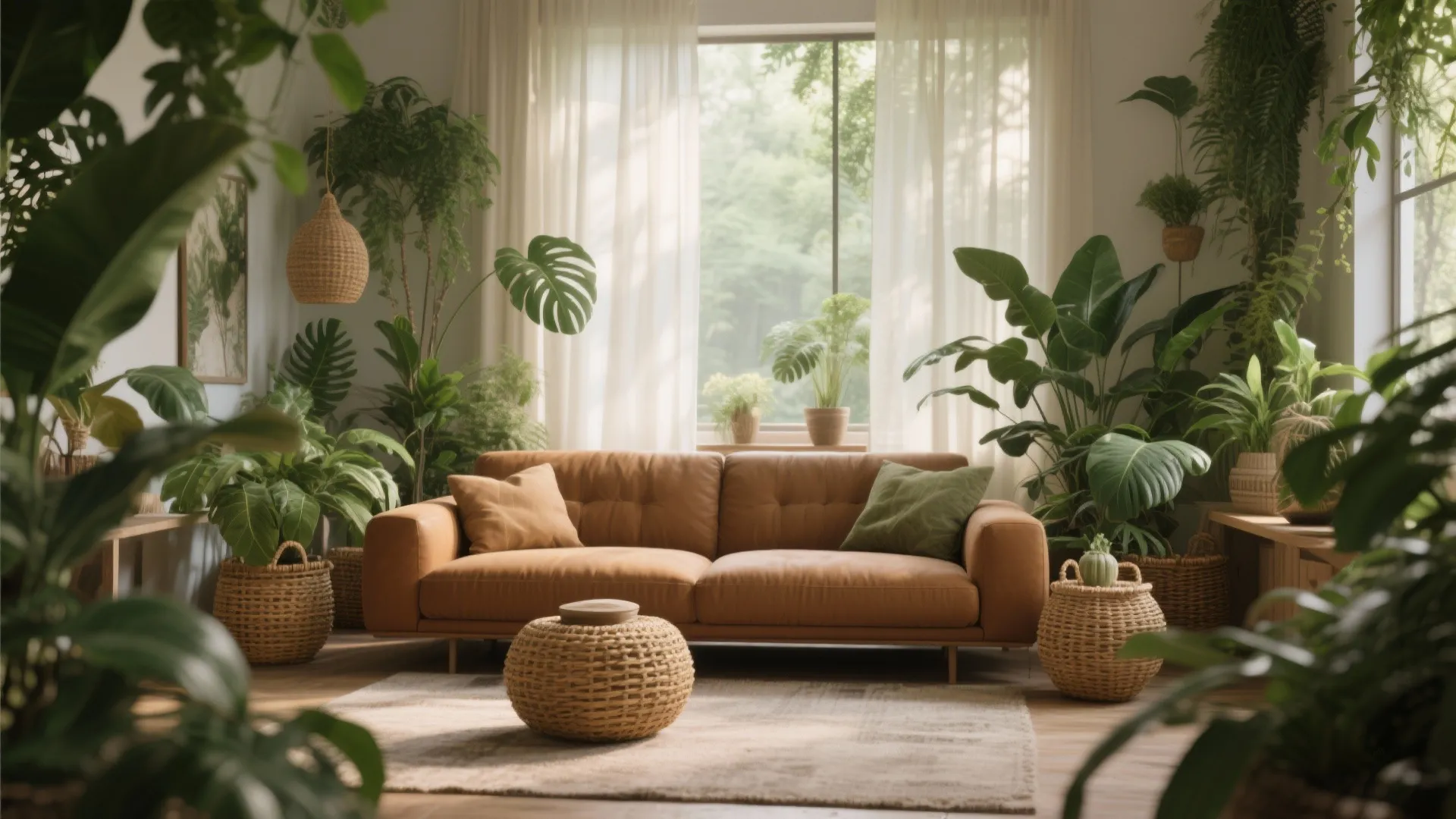 7. Nature-Inspired Greenery