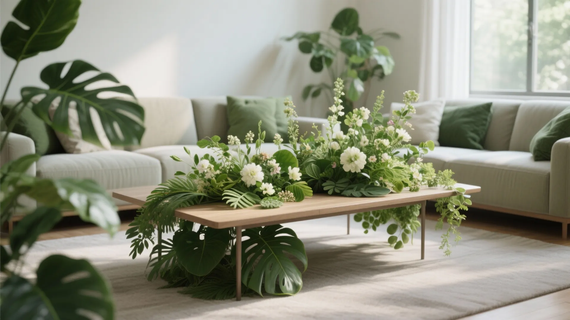 7. Greenery and Florals