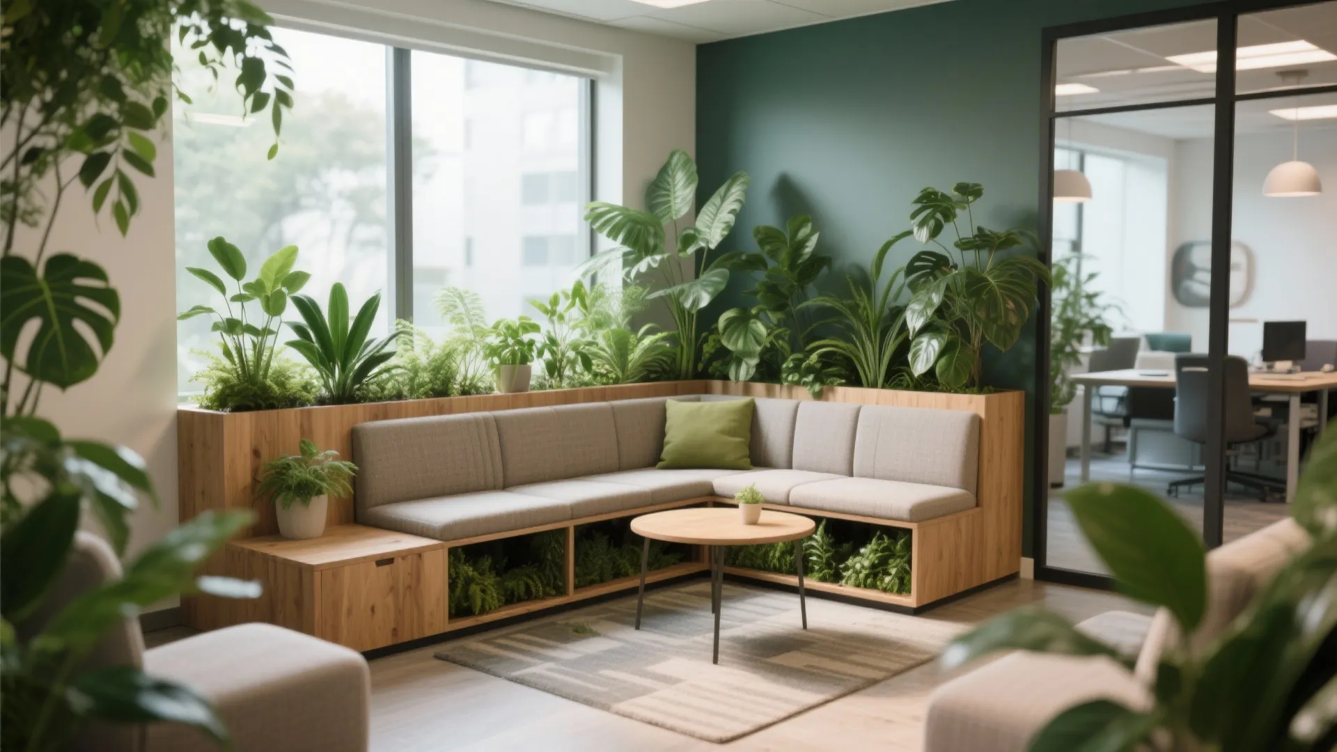 10. Greenery-Integrated Furniture