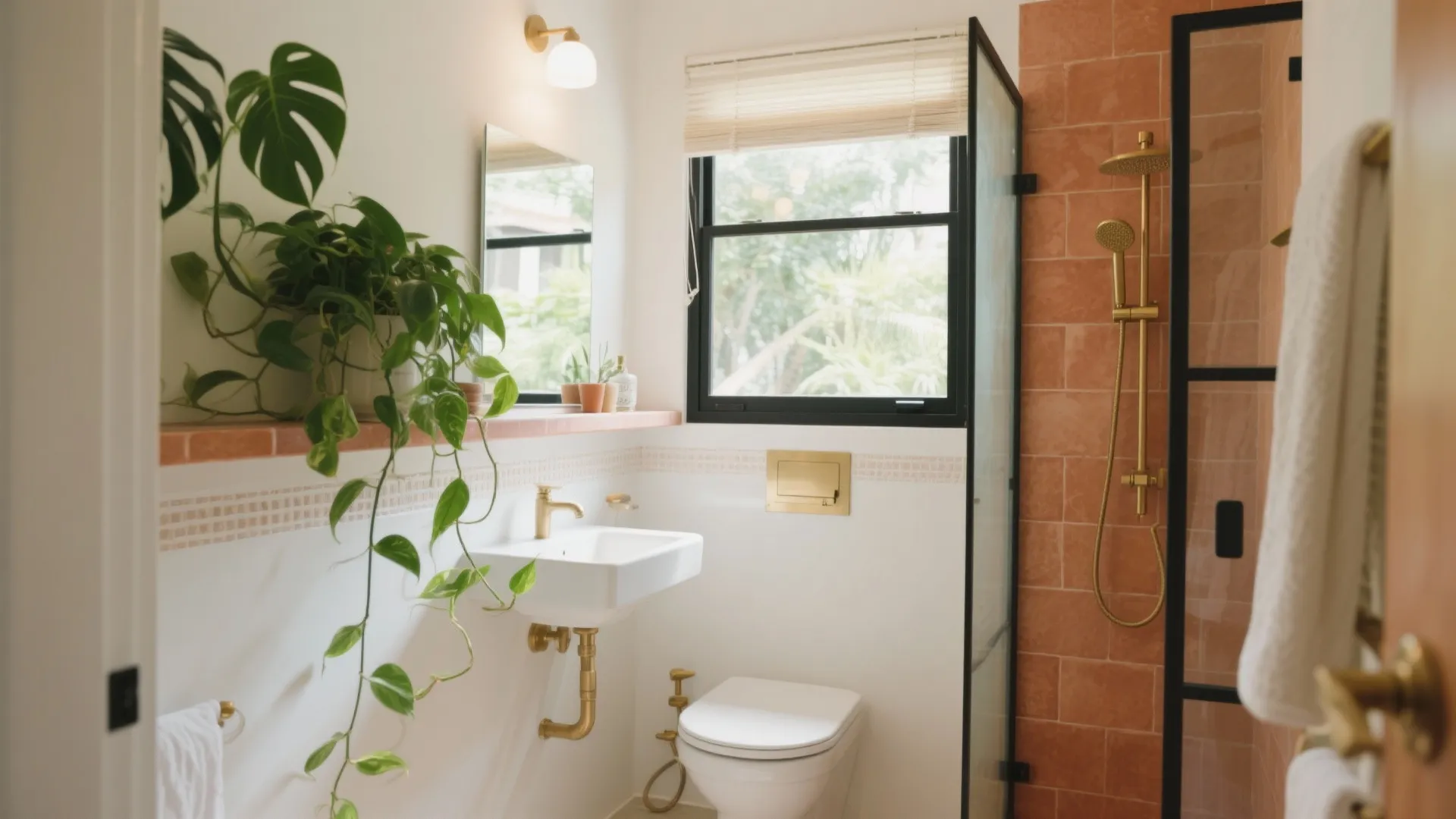 Indoor-Outdoor Greenery and Light