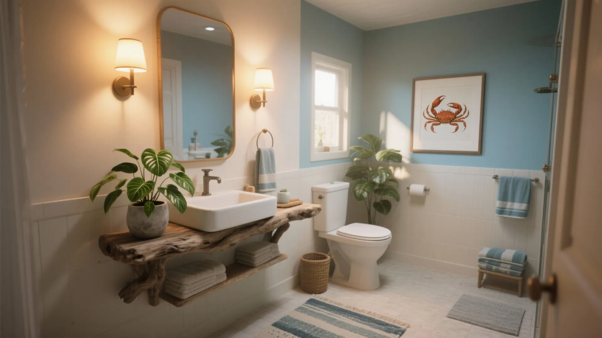 5. Greenery, Lighting, and Final Layers