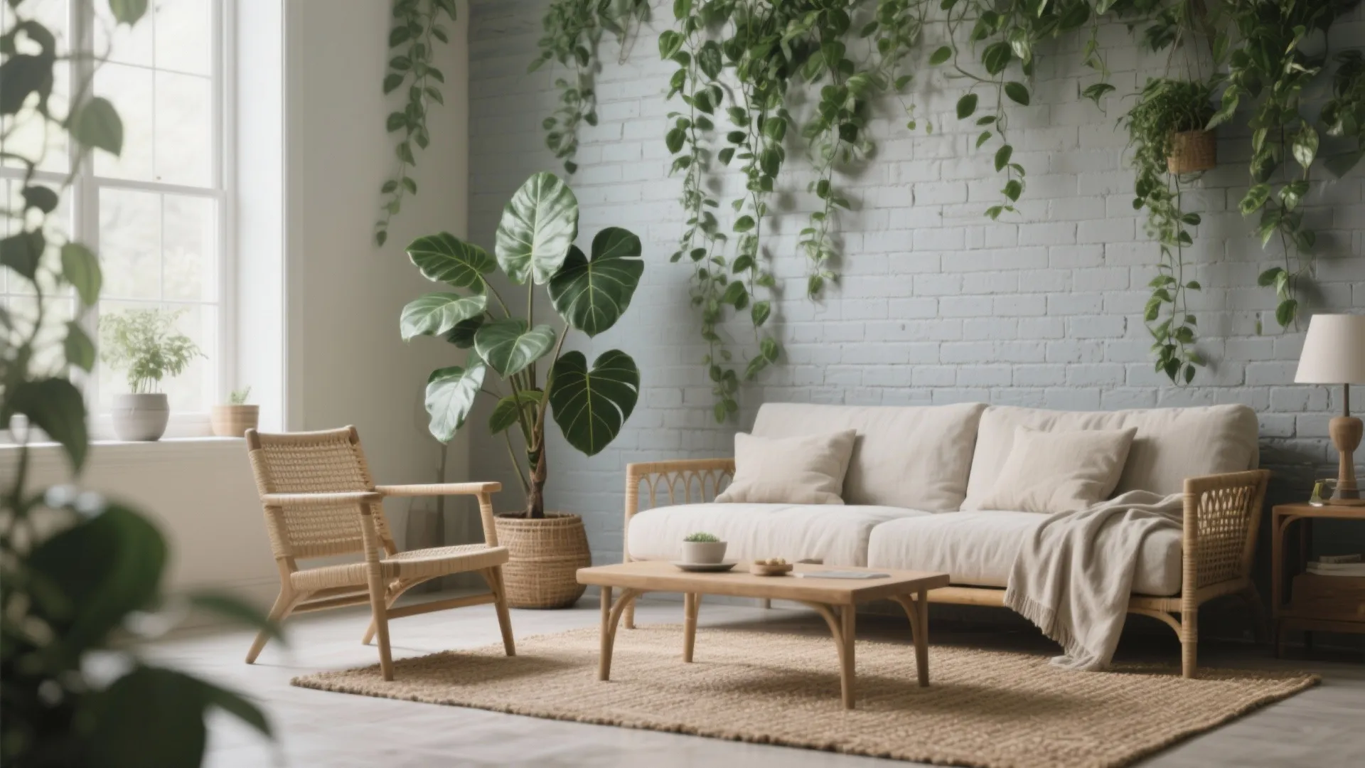 4. Use Greenery and Natural Textures