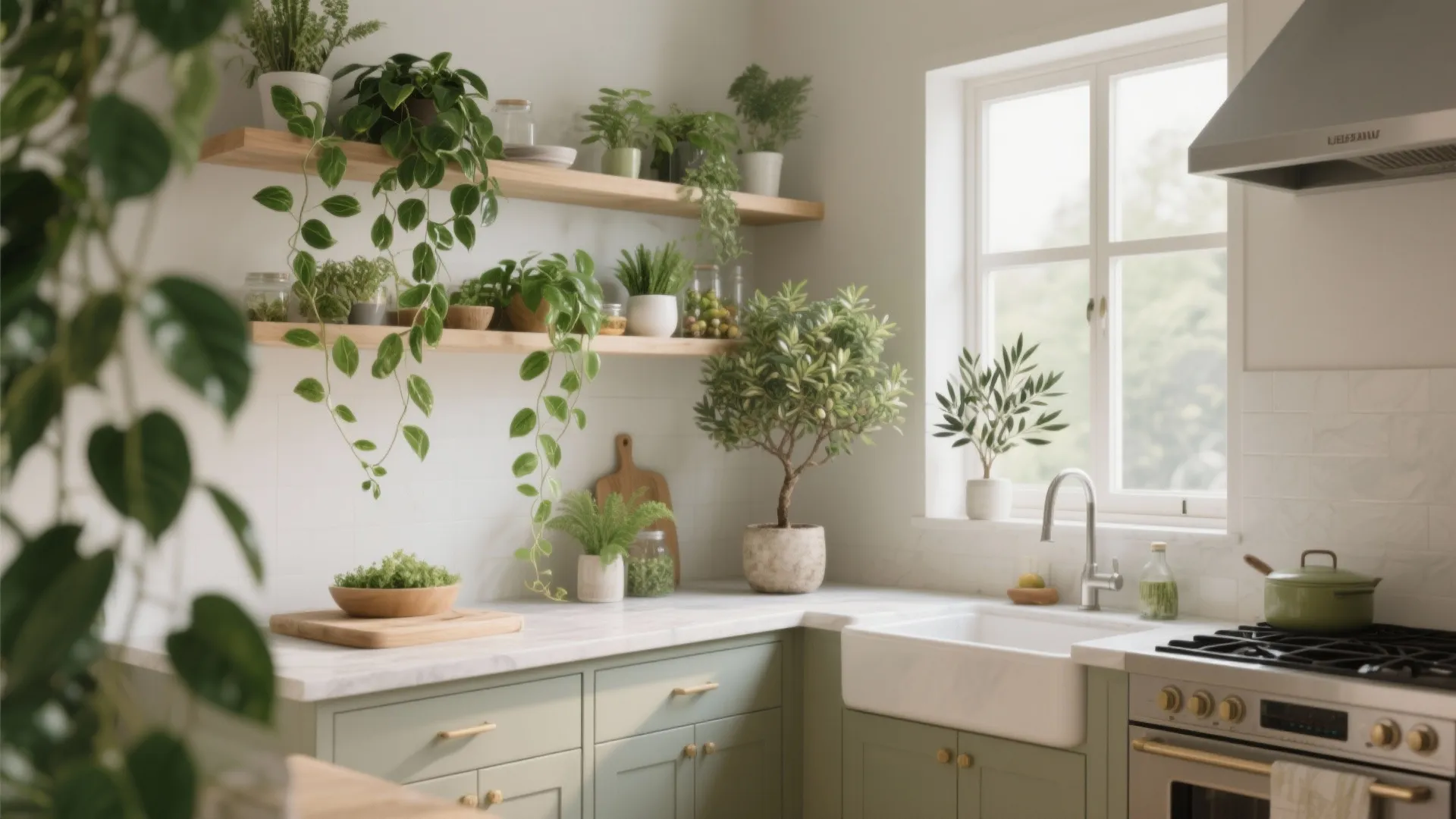 10. Add Life with Greenery