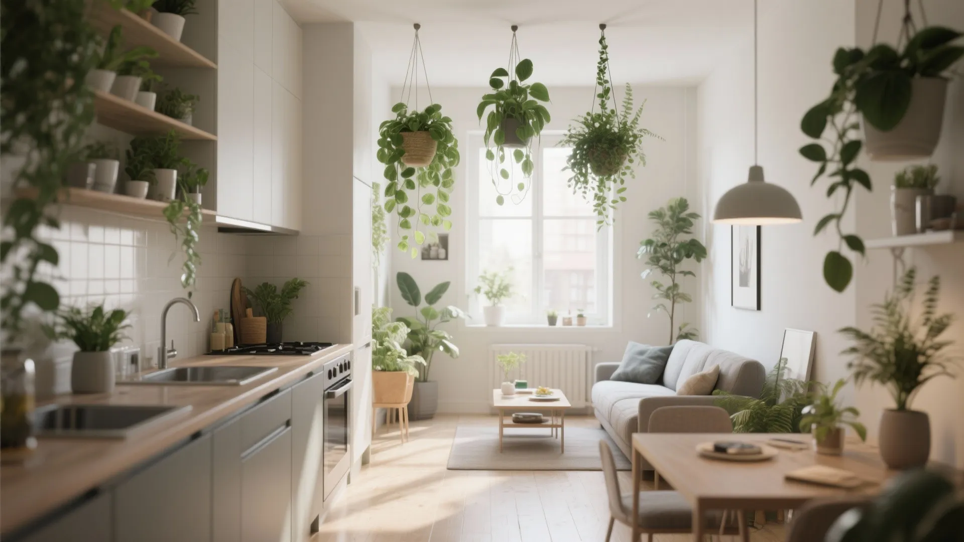 Greenery for a Lively Atmosphere