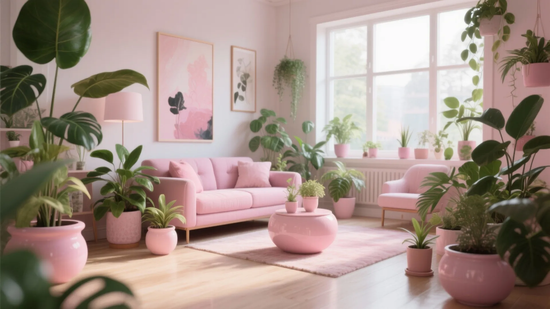 6. Greenery as Functional Decor