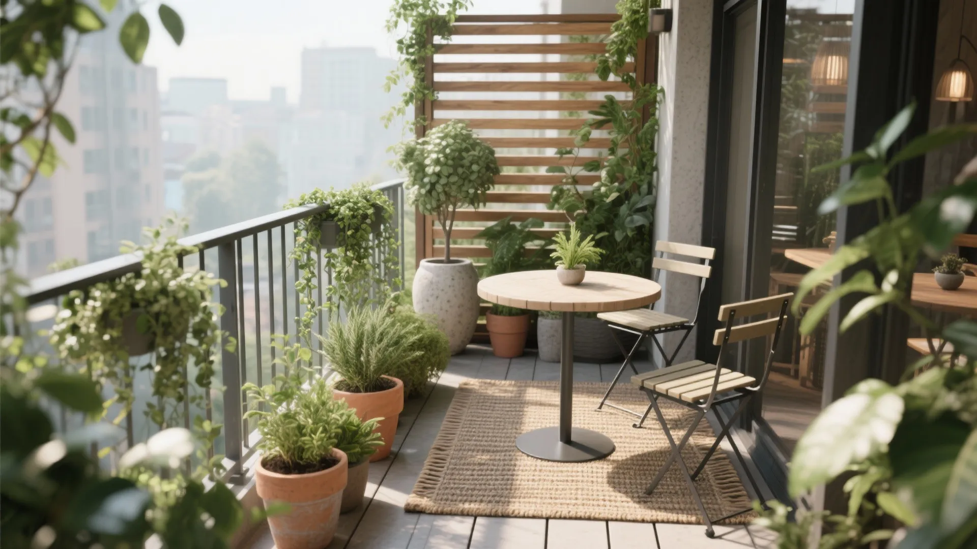 Greenery, Planters, and Subtle Privacy