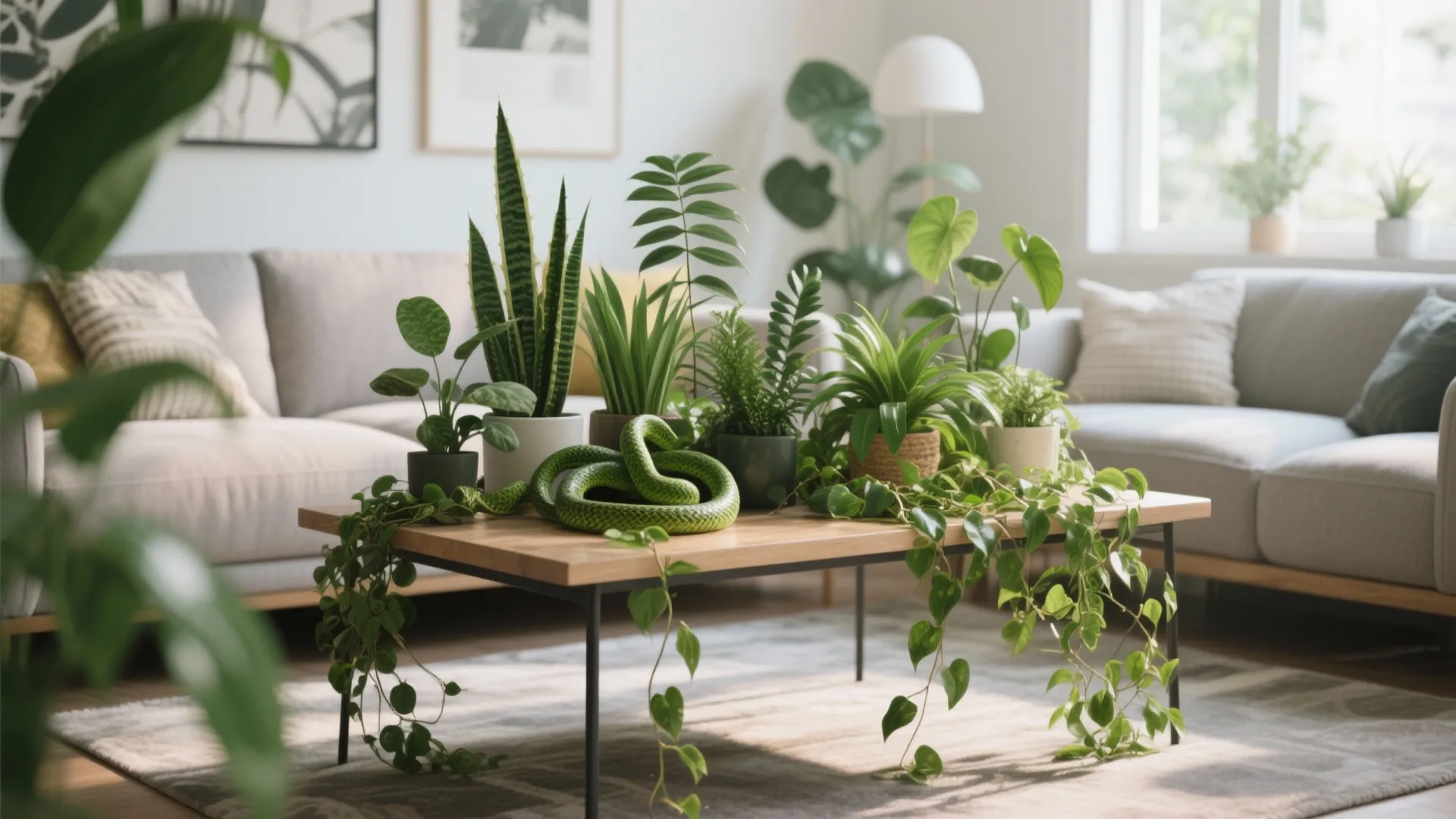 9. Greenery and Indoor Plants