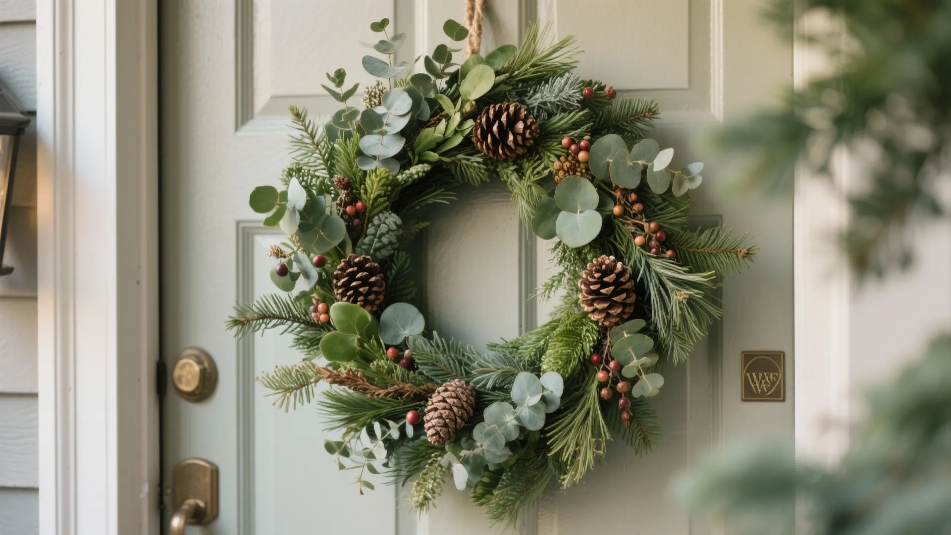 Tip 4: Mixed Greenery Swag