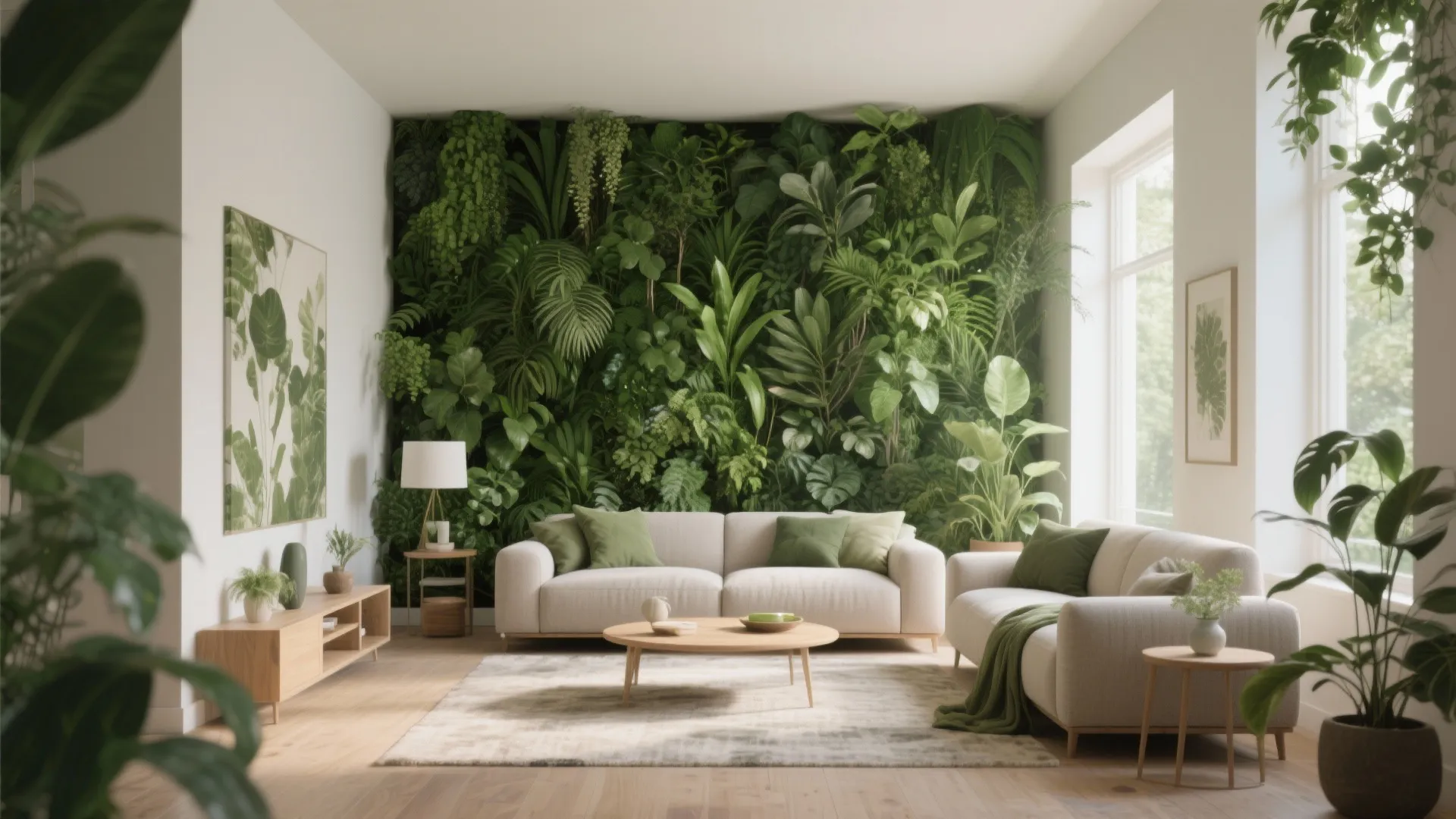 9. Vertical Greenery Wall