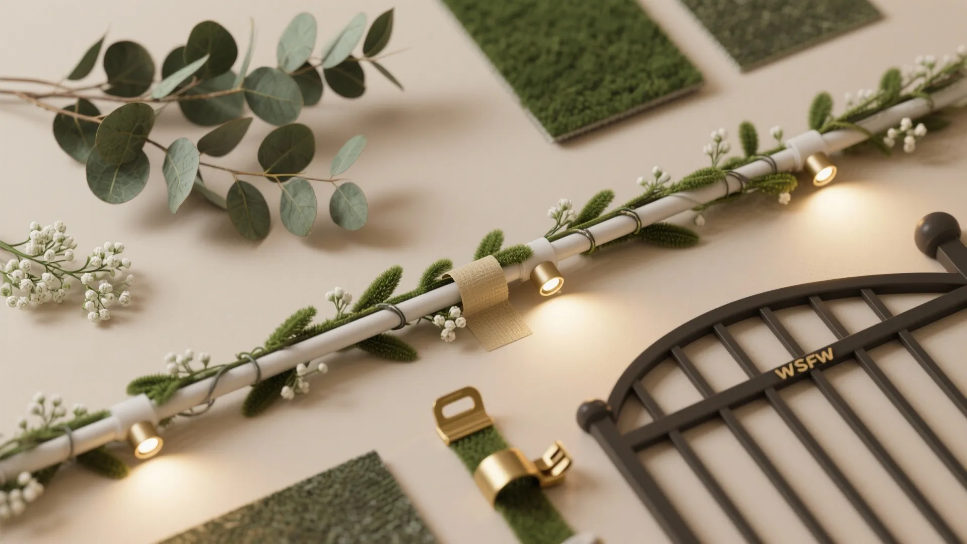 Arched Greens With Quiet Glam