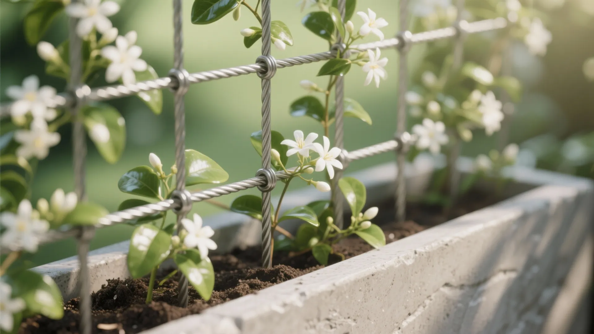 Vertical Greenery for Privacy and Texture