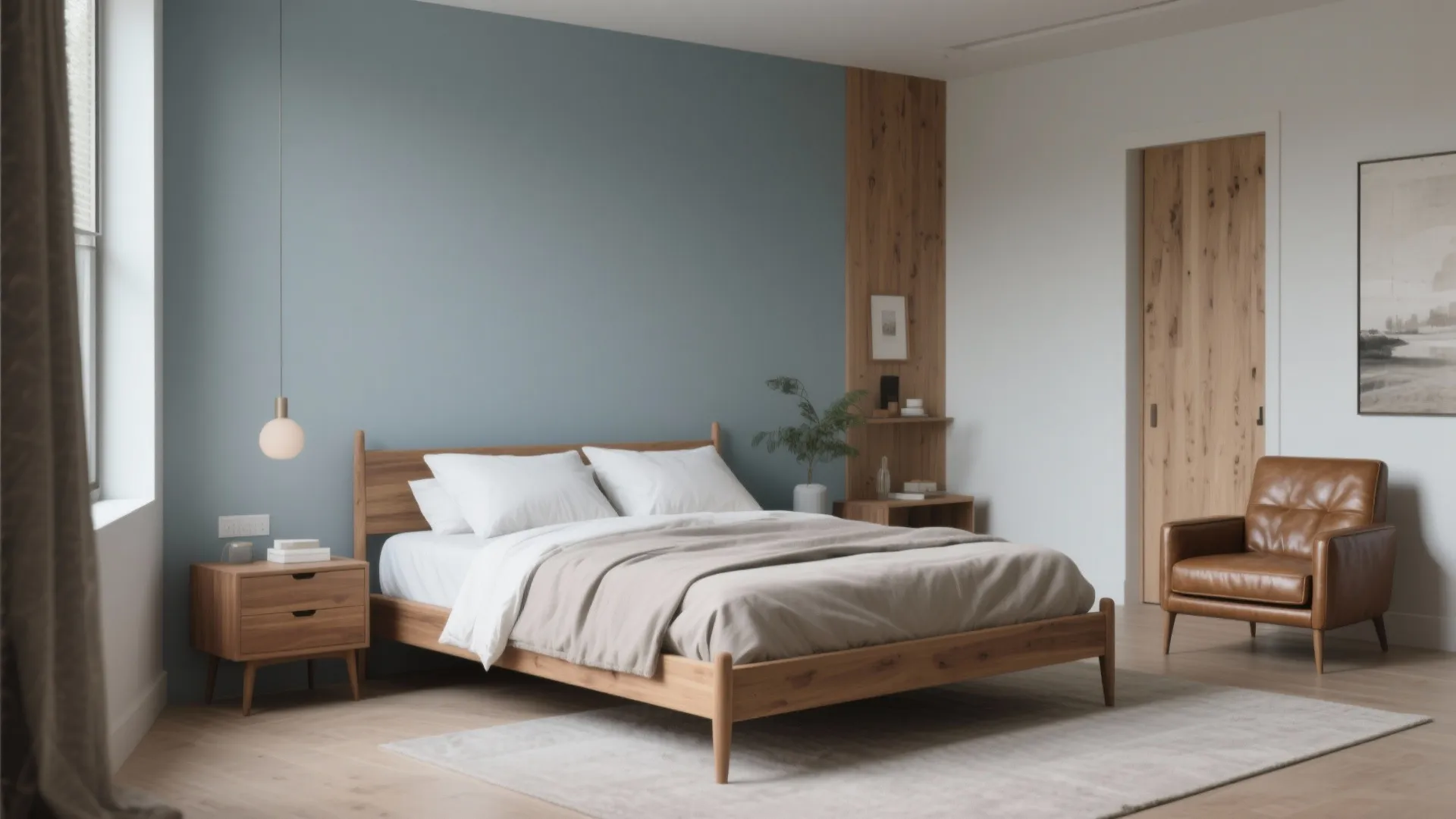 5. Muted Greige-Blue for Subtle Coolness