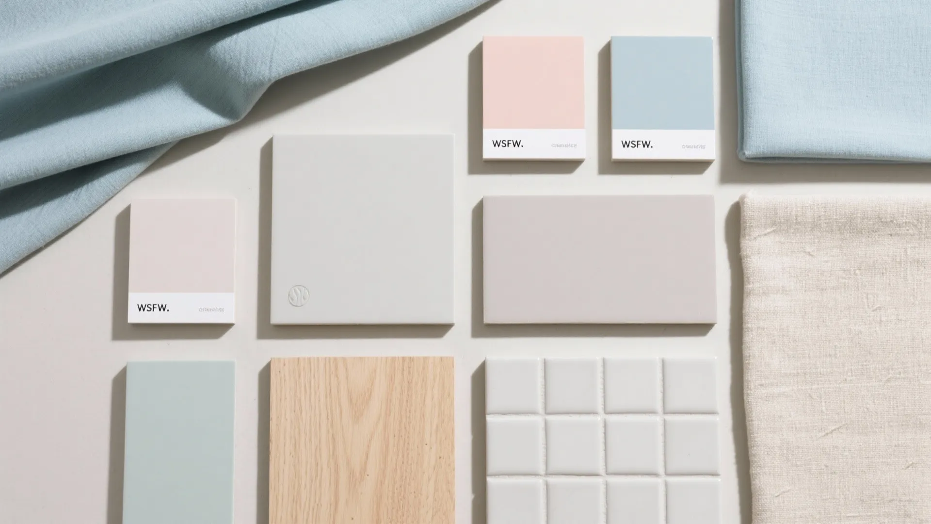 Greige Base with Chalky Pastels: Layered Lightness